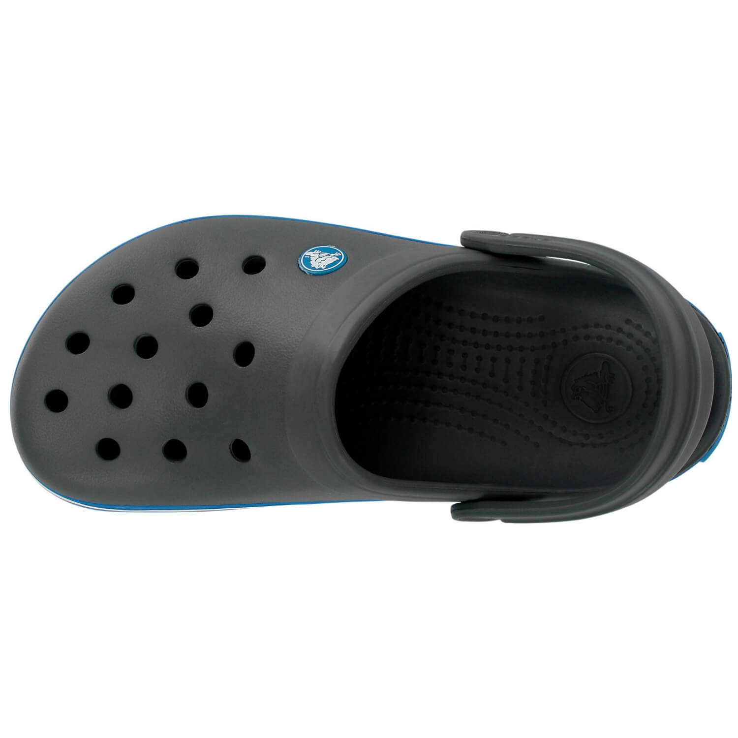 Obuv CROCS Crocband Black/Blue - Šľapky a sandále - 3