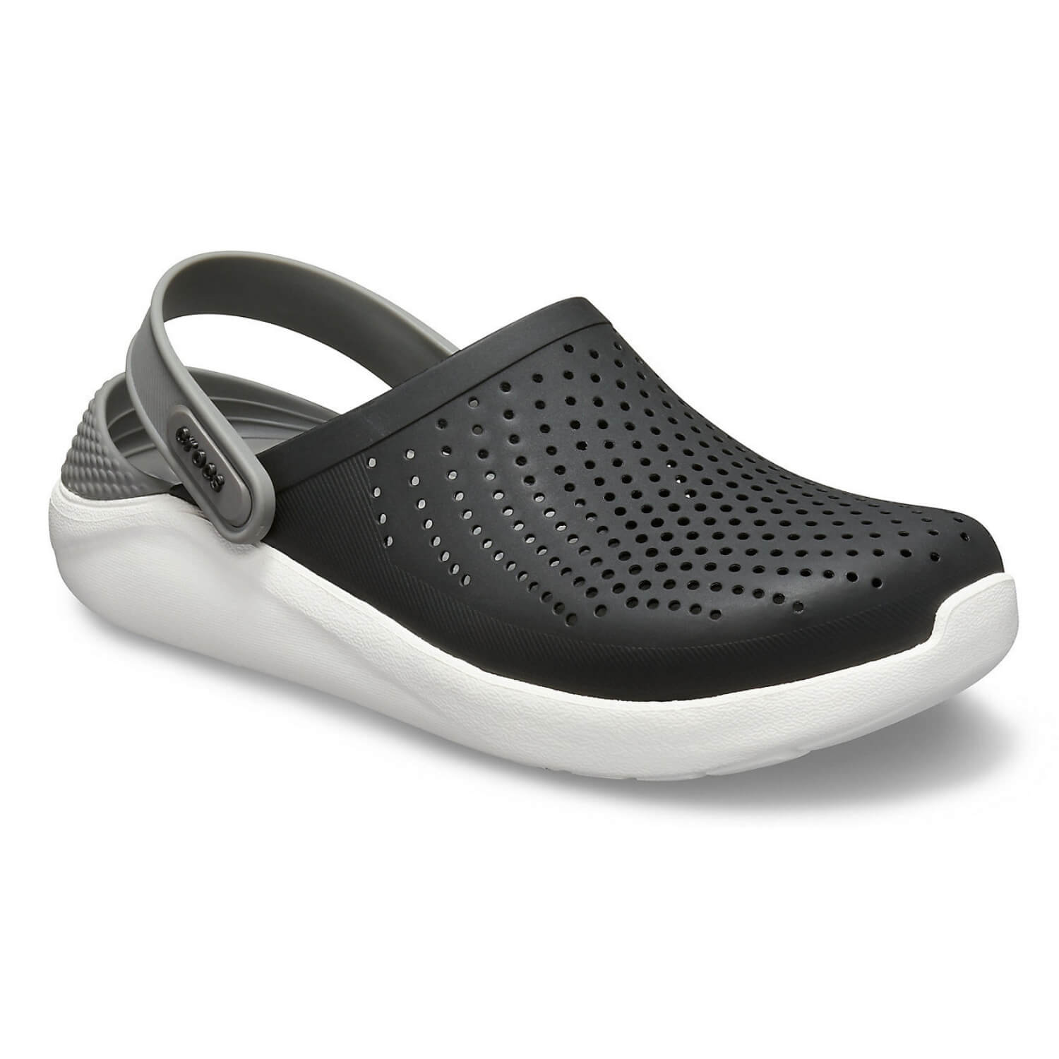 Obuv CROCS LiteRide Clog Black/Smoke - Šľapky a sandále - 1