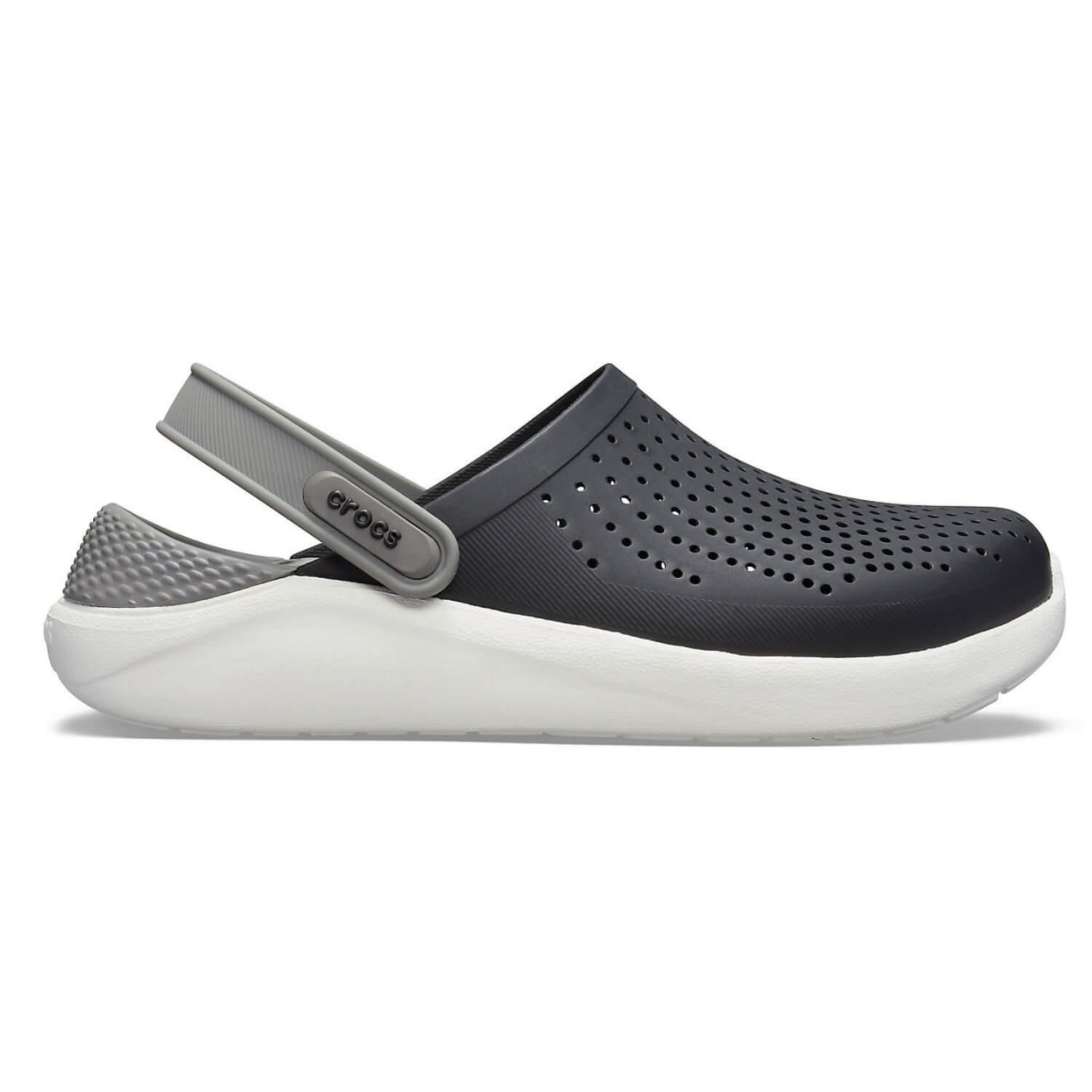 Obuv CROCS LiteRide Clog Black/Smoke - Šľapky a sandále - 2