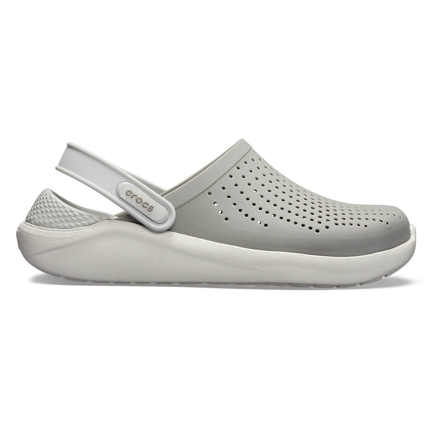 Obuv CROCS LiteRide Clog Grey/White - Šľapky a sandále - 2