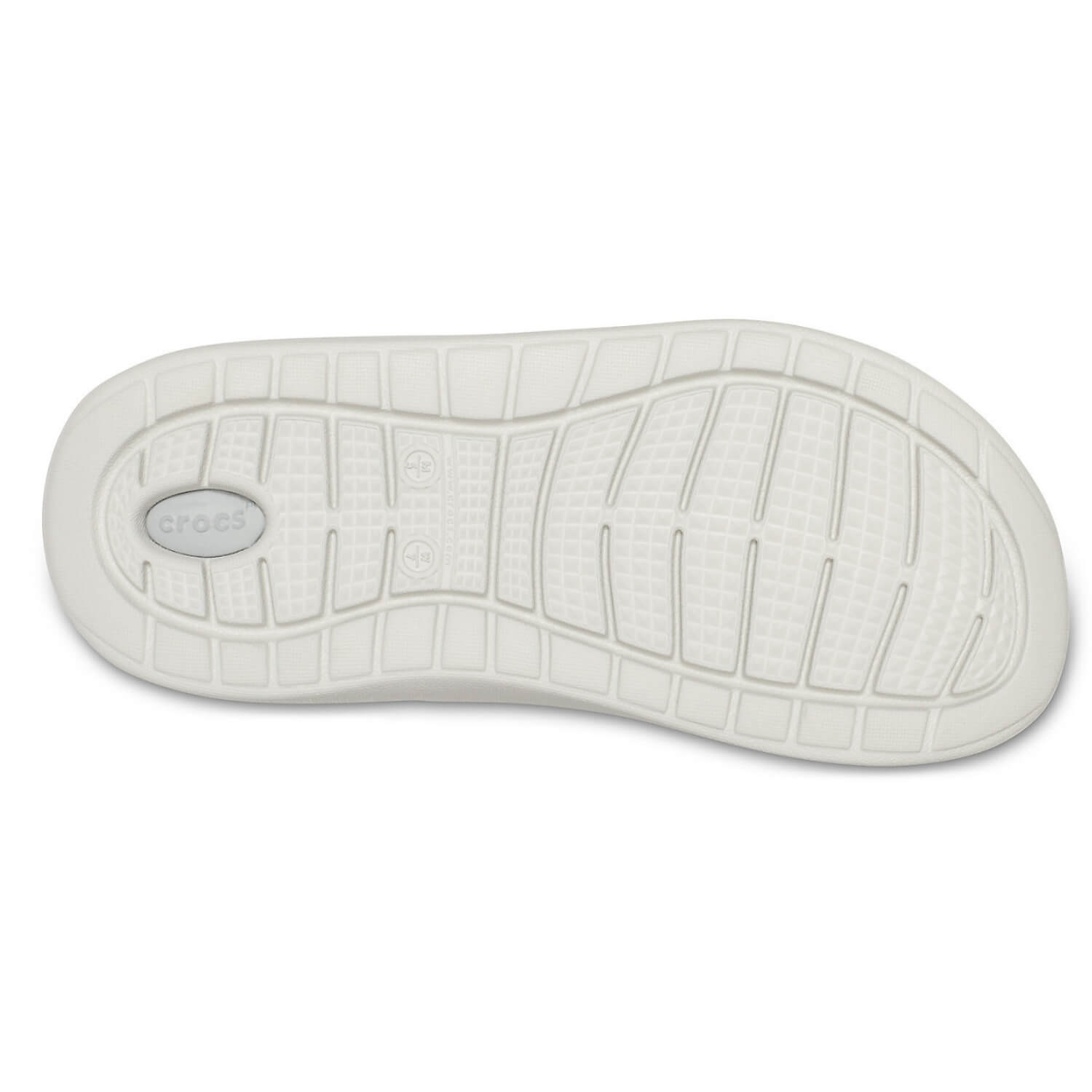 Obuv CROCS LiteRide Clog Grey/White - Šľapky a sandále - 4