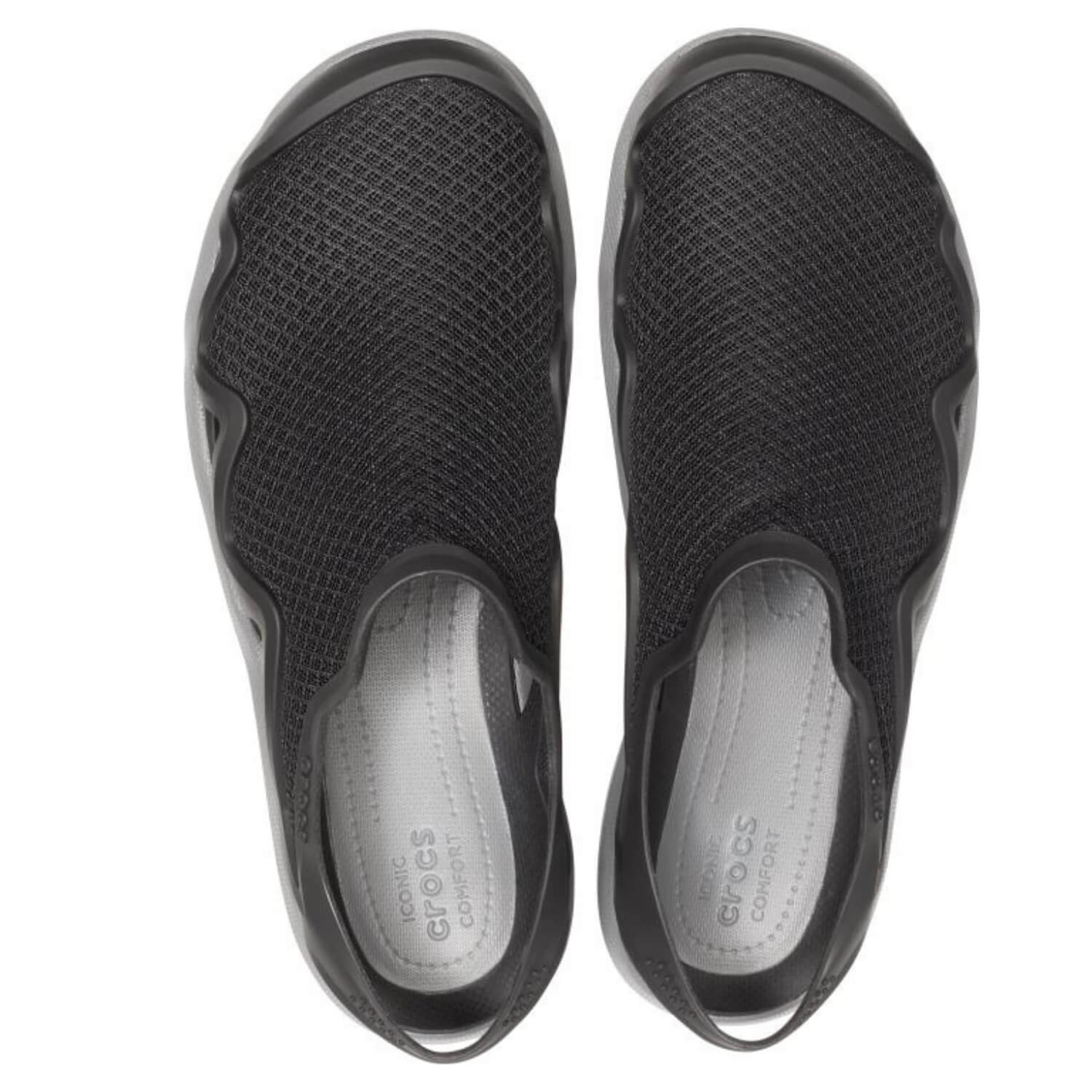Sandále CROCS Swiftwater Mesh Wave M Black/Slate Grey - Šľapky a sandále - 3