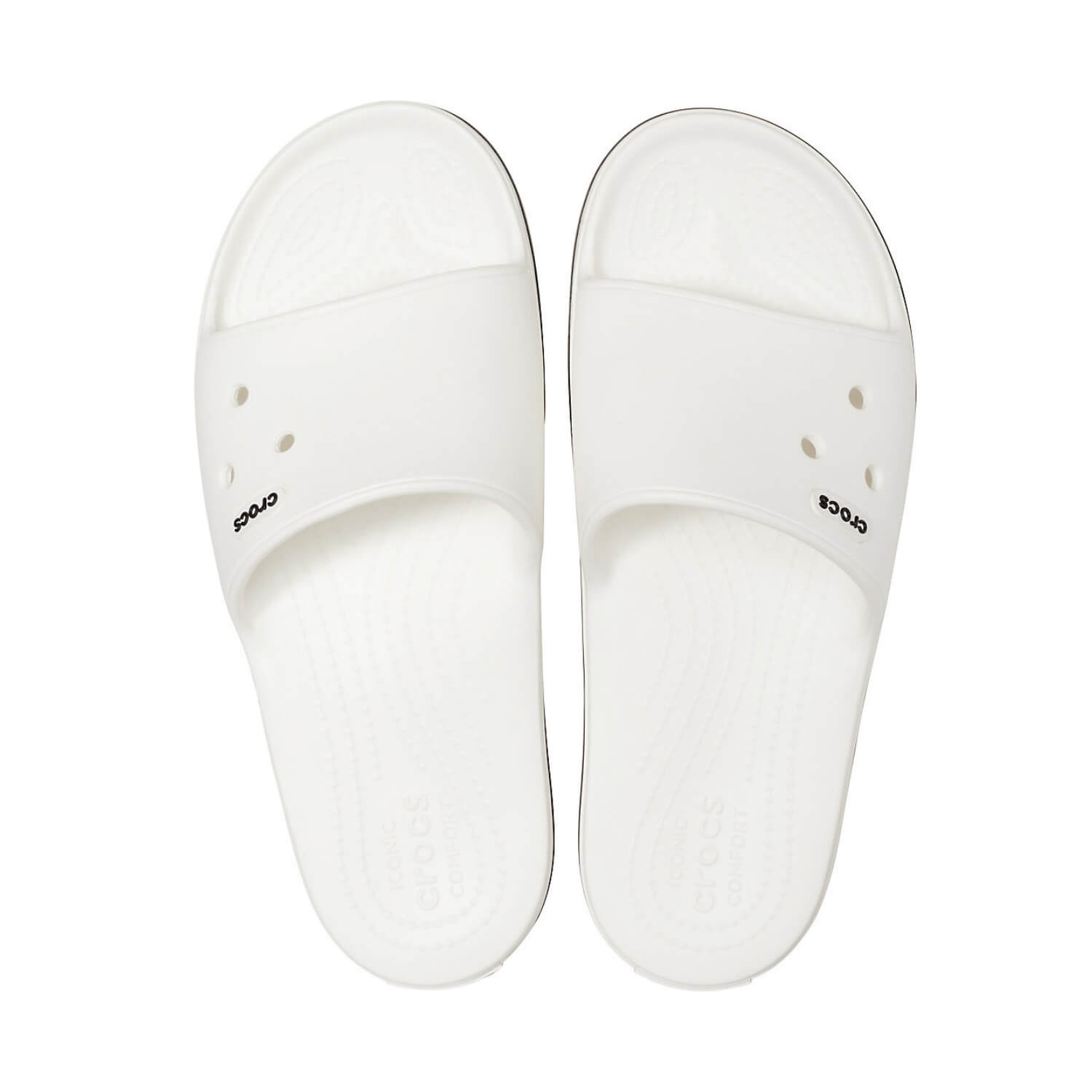 Šľapky CROCS Crocband III Slide White - Šľapky a sandále - 4