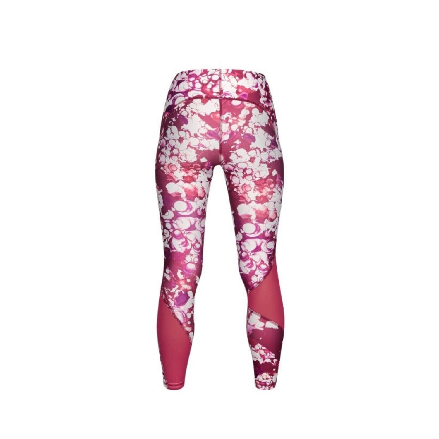 Dámske legíny UNDER ARMOUR HeatGear Armour Ankle Crop Print Pink - Legíny - 4