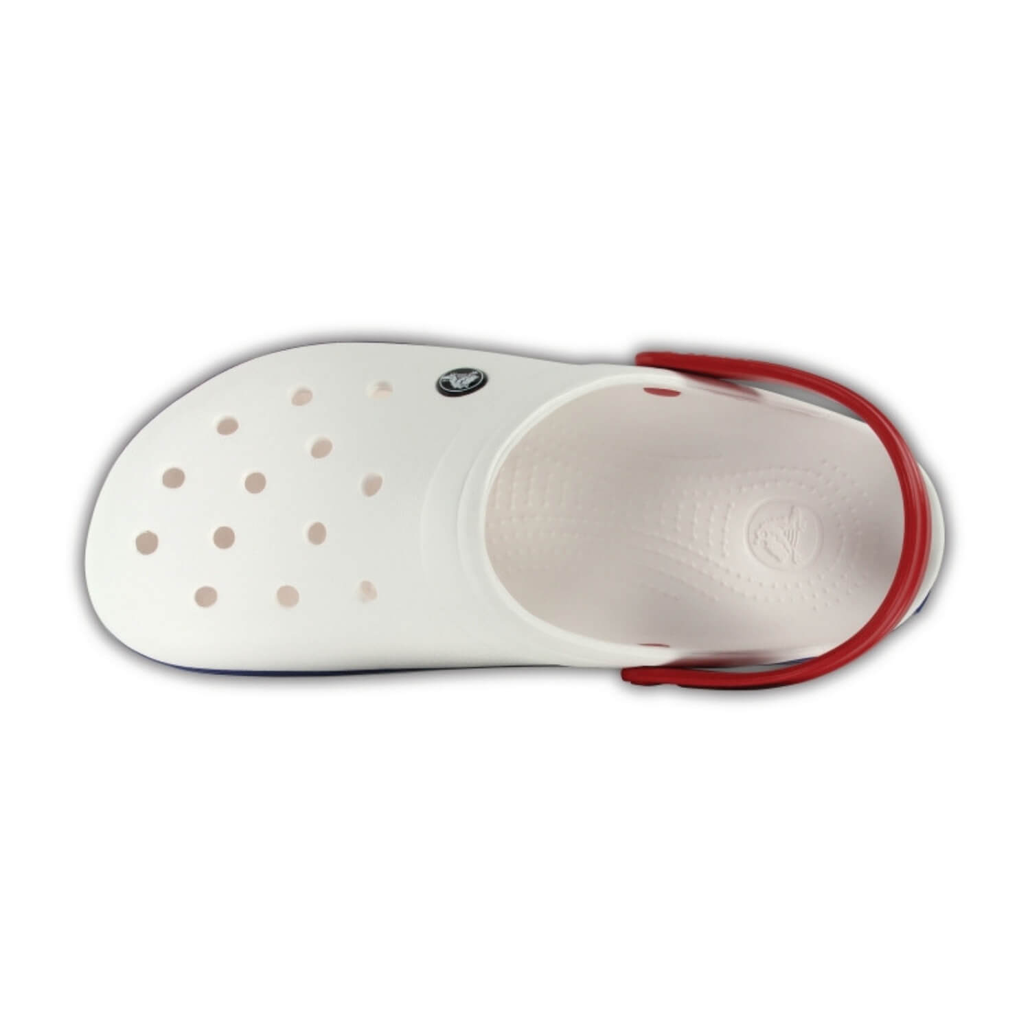 Obuv CROCS Crocband White/Blue Jean - Šľapky a sandále - 3