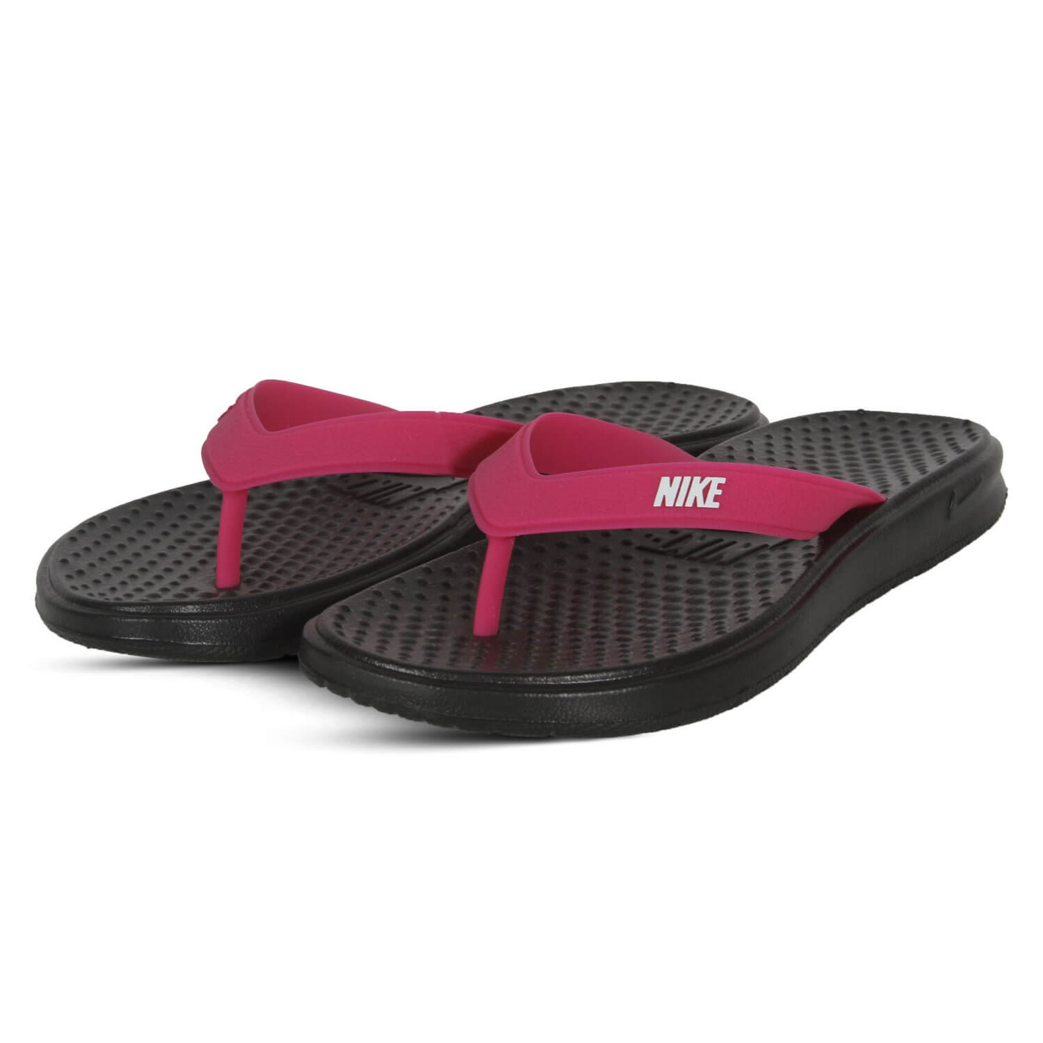 Žabky NIKE Solay Thong Black/Pink - Šľapky a sandále - 3