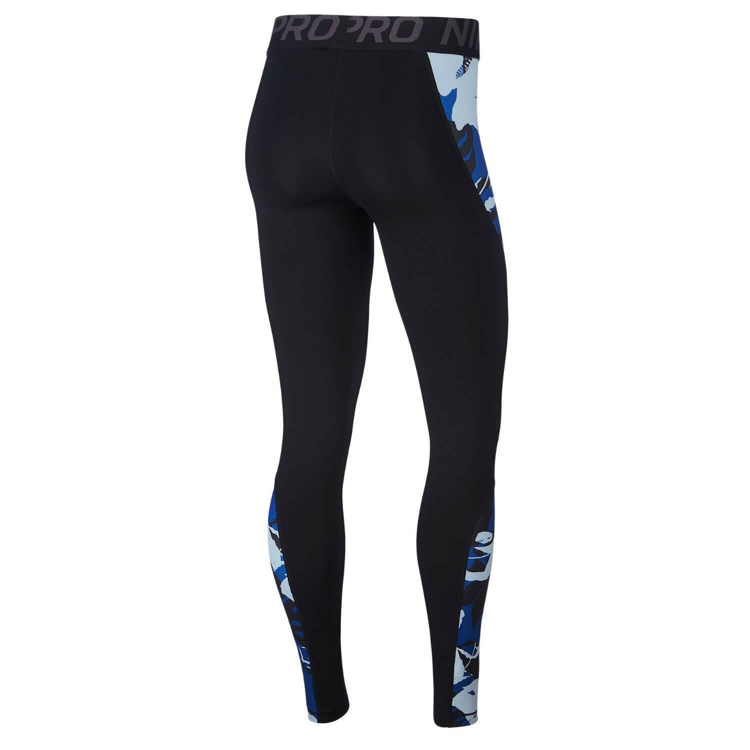 Legíny NIKE Pro Camo Indigo Force/Black - Legíny - 7