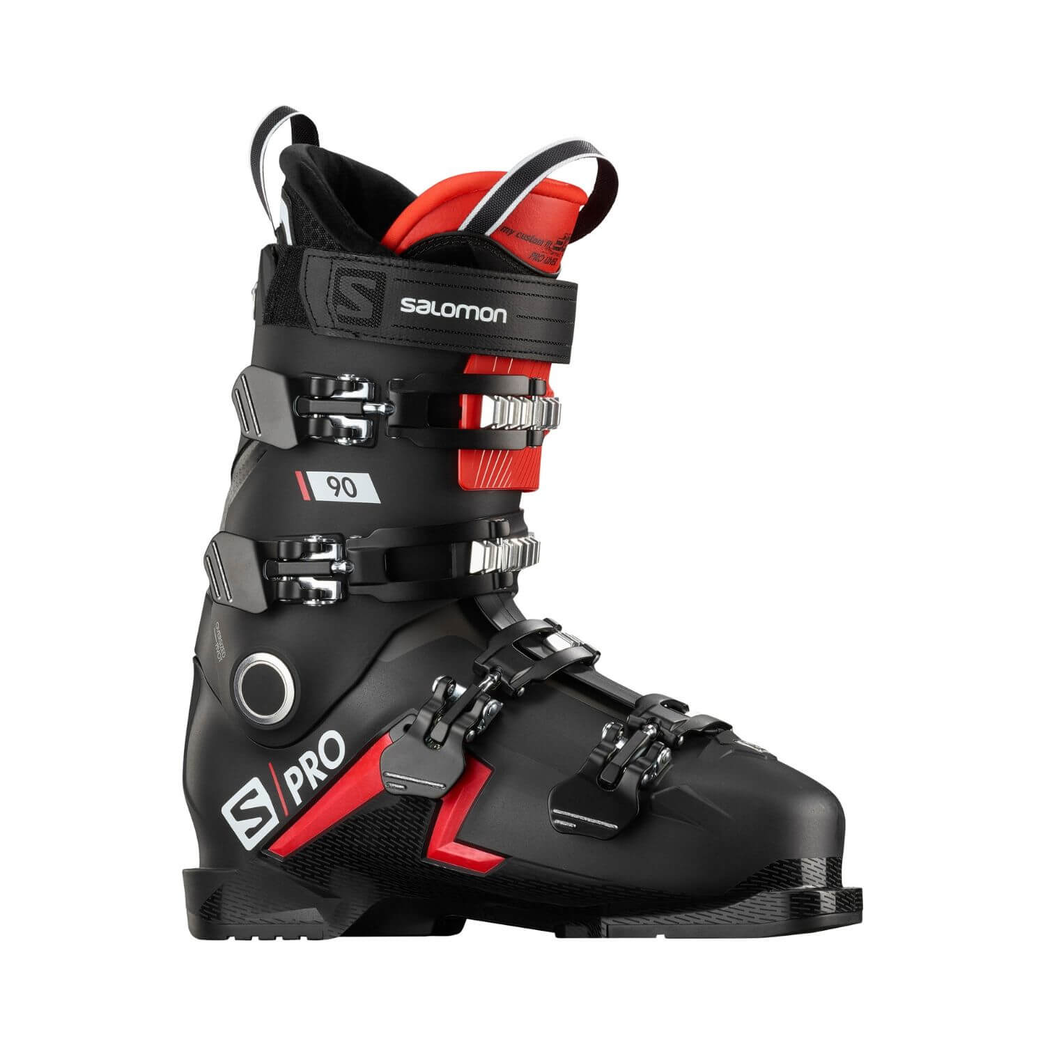 Lyžiarky SALOMON S/Pro 90 Black/Red - Pánske lyžiarky - 1