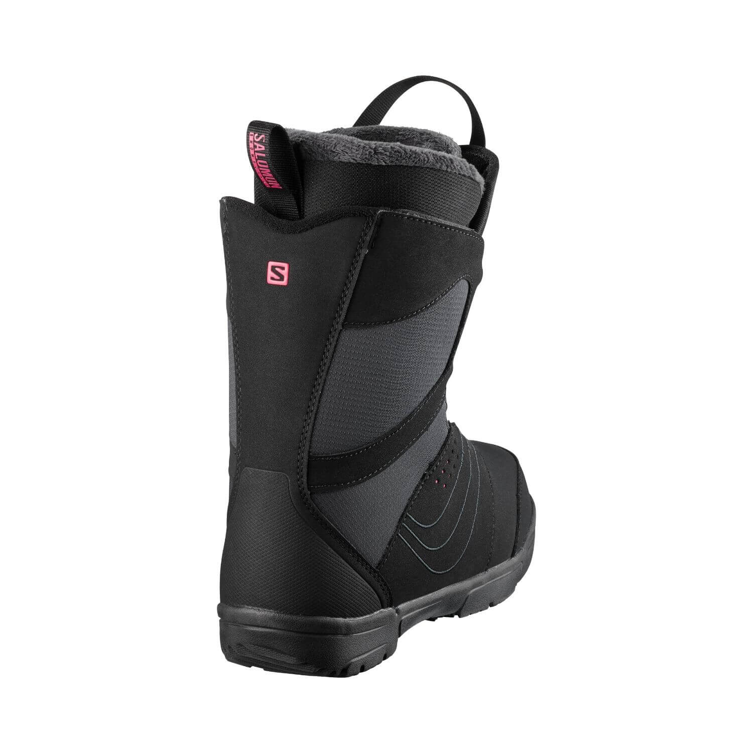 Snowboardové topánky SALOMON Pearl BOA Black/Pink - Dámska obuv - 2
