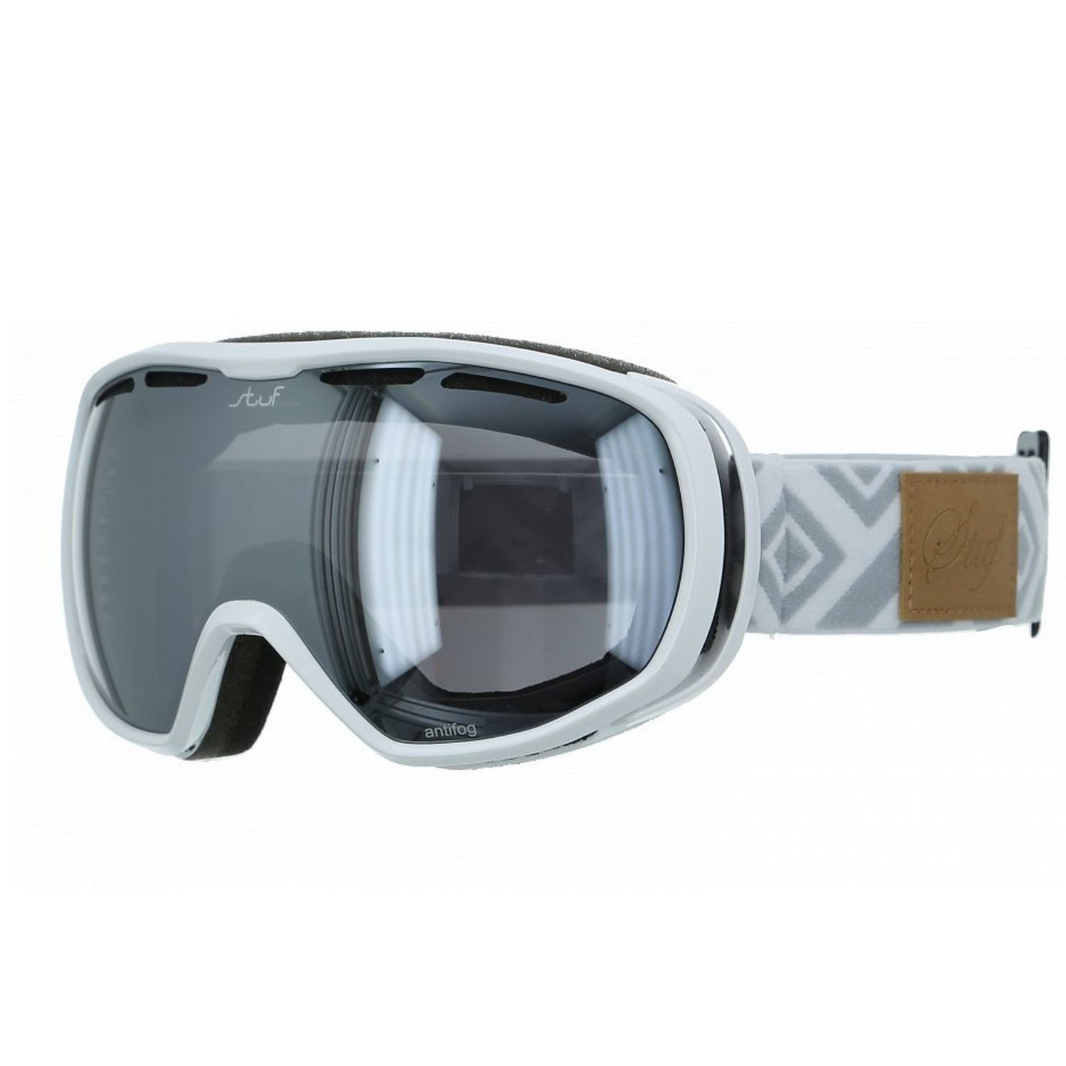 Lyžiarske okuliare STUF Flow Advanced White - Dámske okuliare - 1