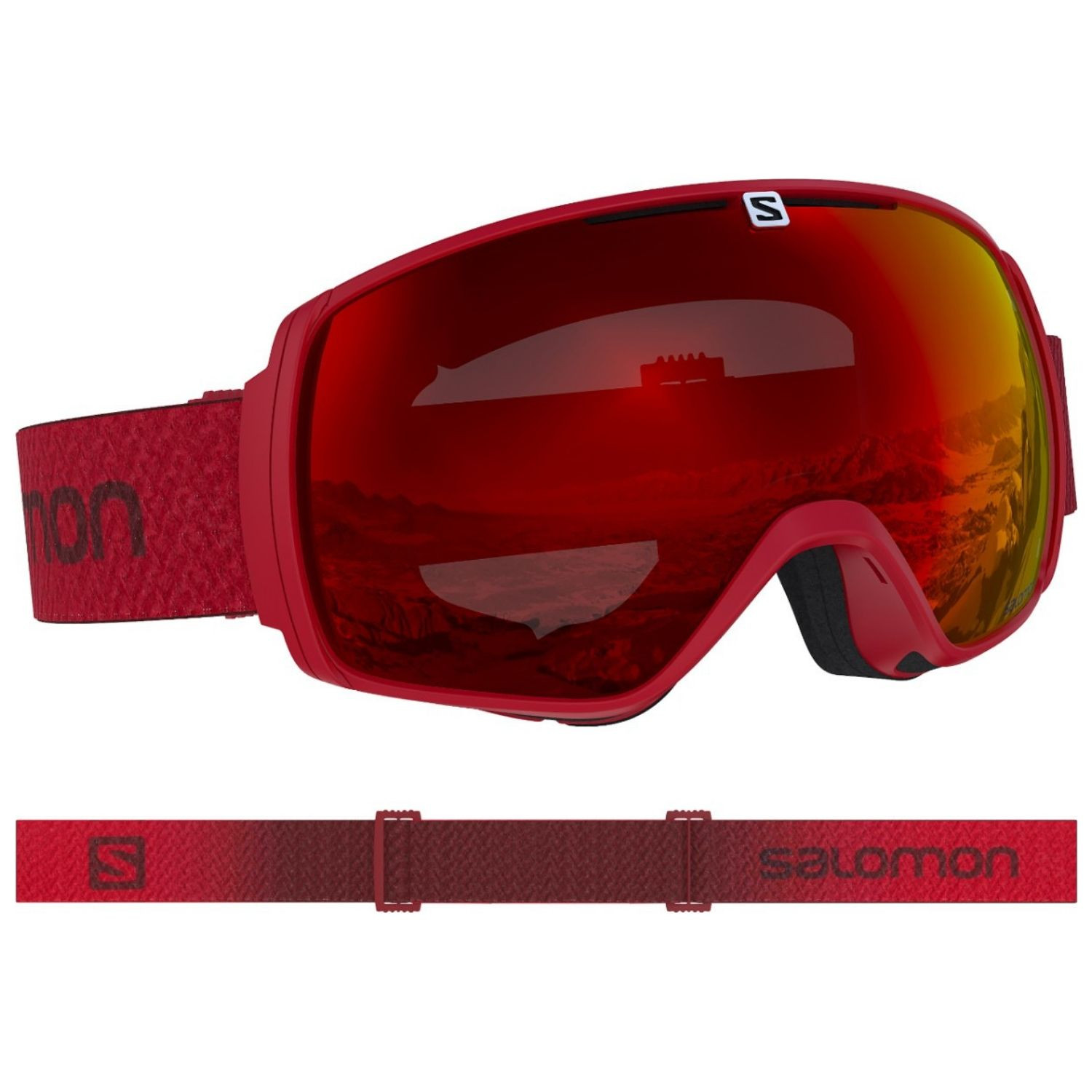 Lyžiarske okuliare SALOMON XT One Matador/Universal Mid Red - Pánske okuliare - 1