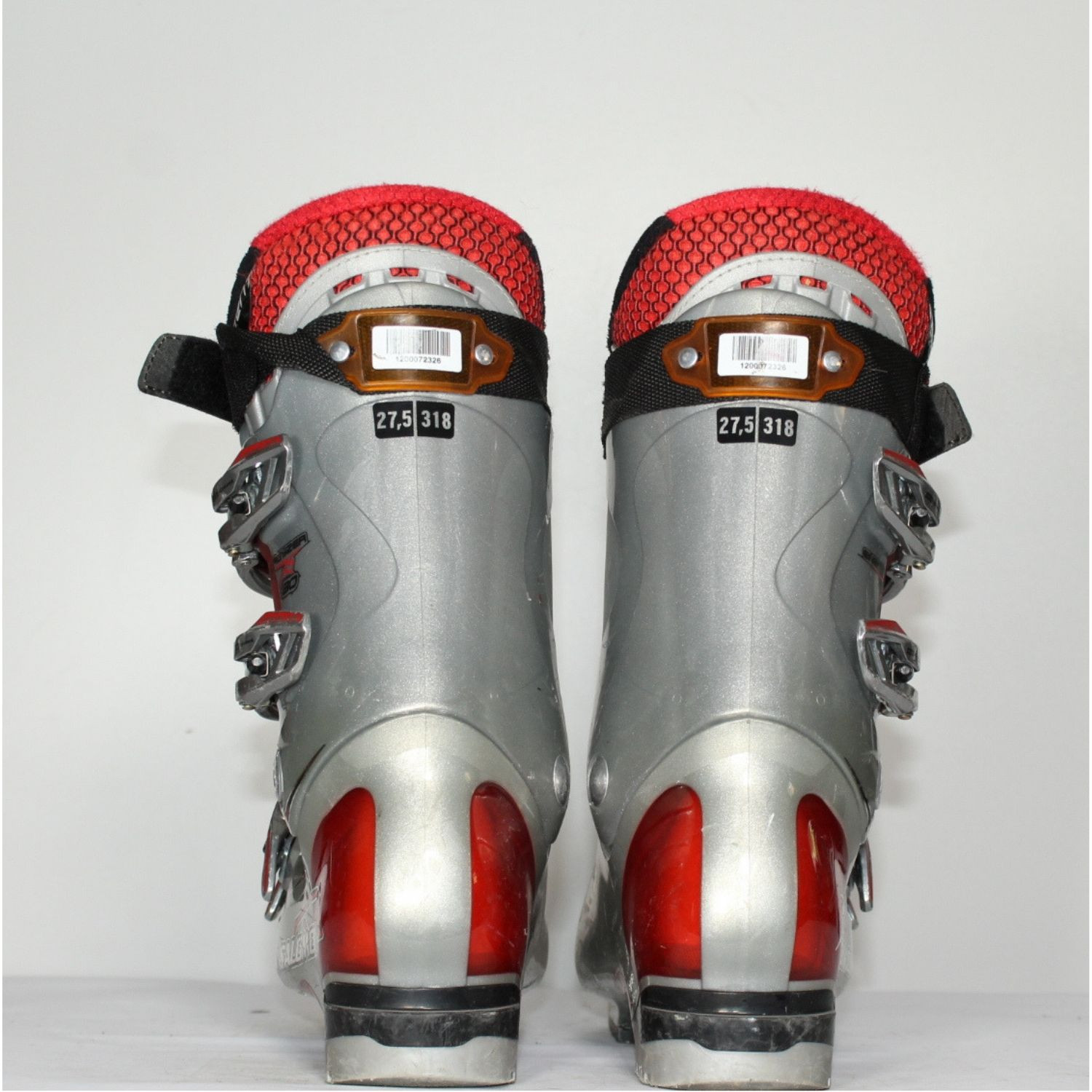 Jazdené bazárové lyžiarky SALOMON Mission 880 R80 grey/red - Pánske lyžiarky - 3