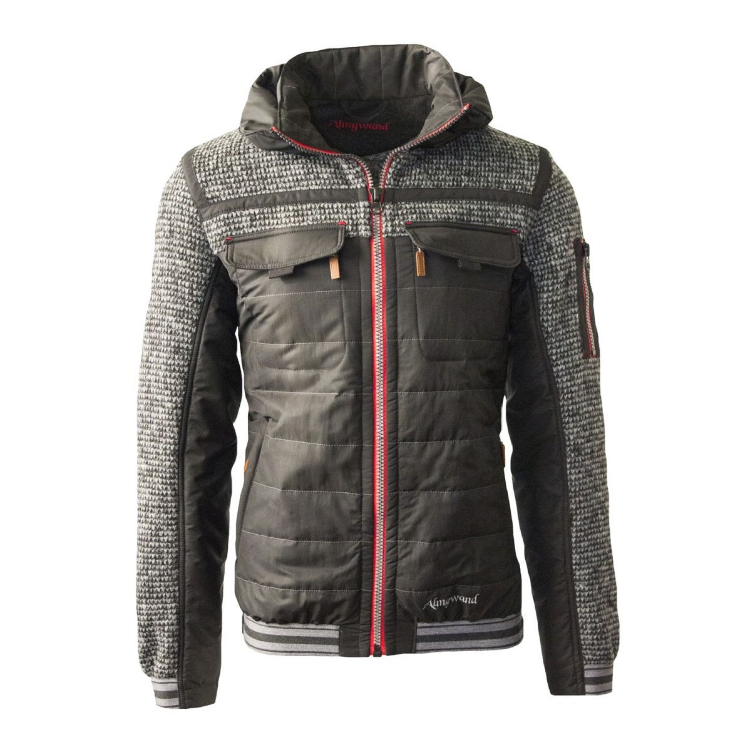 Bunda ALMGWAND Aberg Black/Grey - Bundy & Vesty - 1