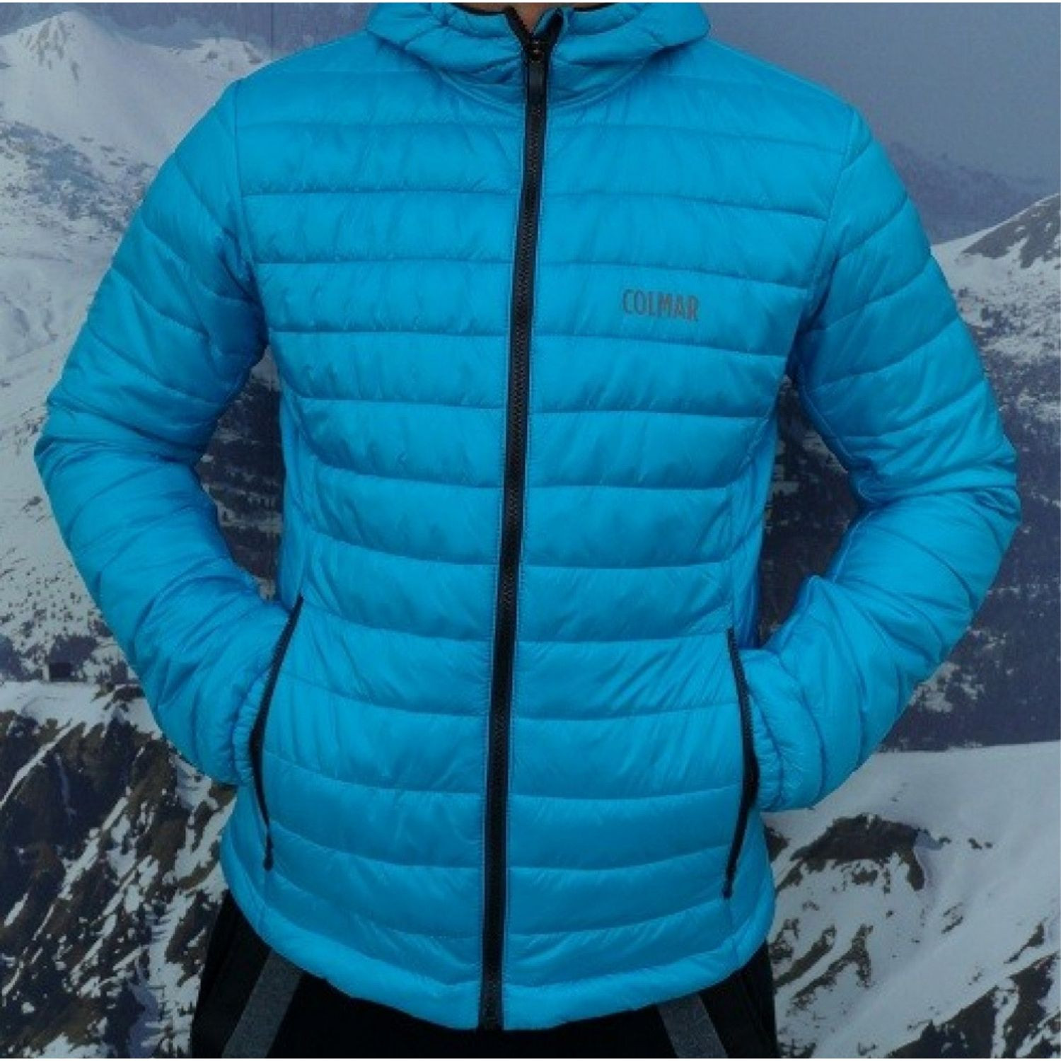 Bunda COLMAR Hoodie Enigma Blue/Black - Bundy & Vesty - 1