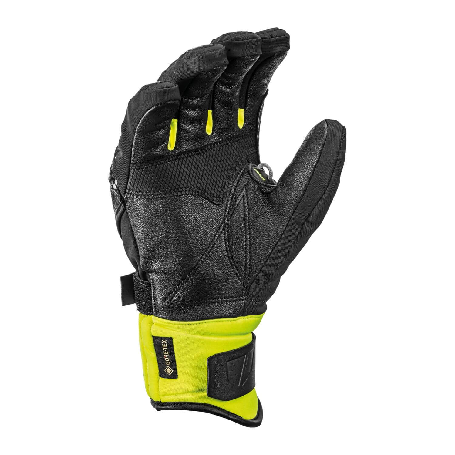 Rukavice LEKI Worldcup Race Coach Flex S GTX Black/Ice Lemon - Pánske rukavice - 2