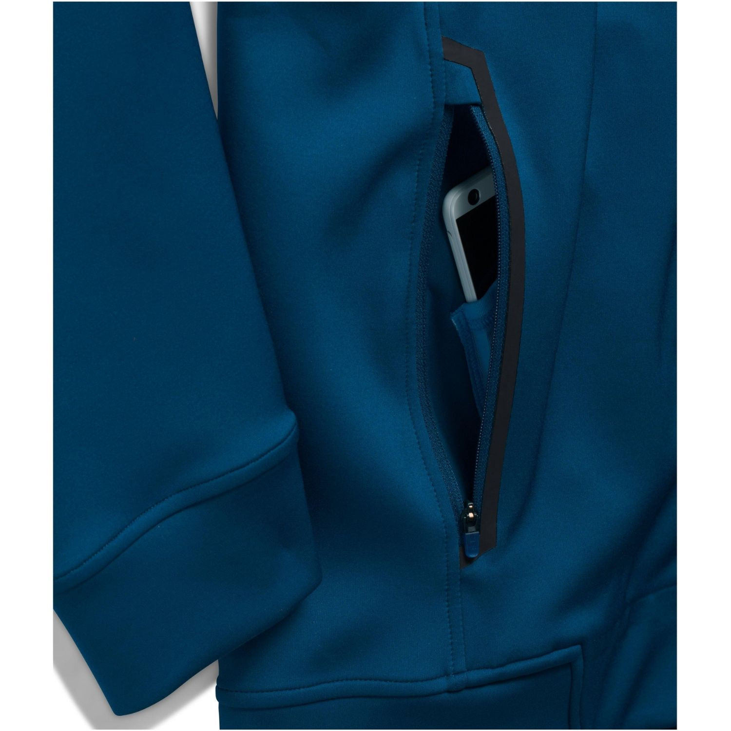 Mikina UNDER ARMOUR UA Elevated Bomber Blue - Mikiny bez kapucne - 4