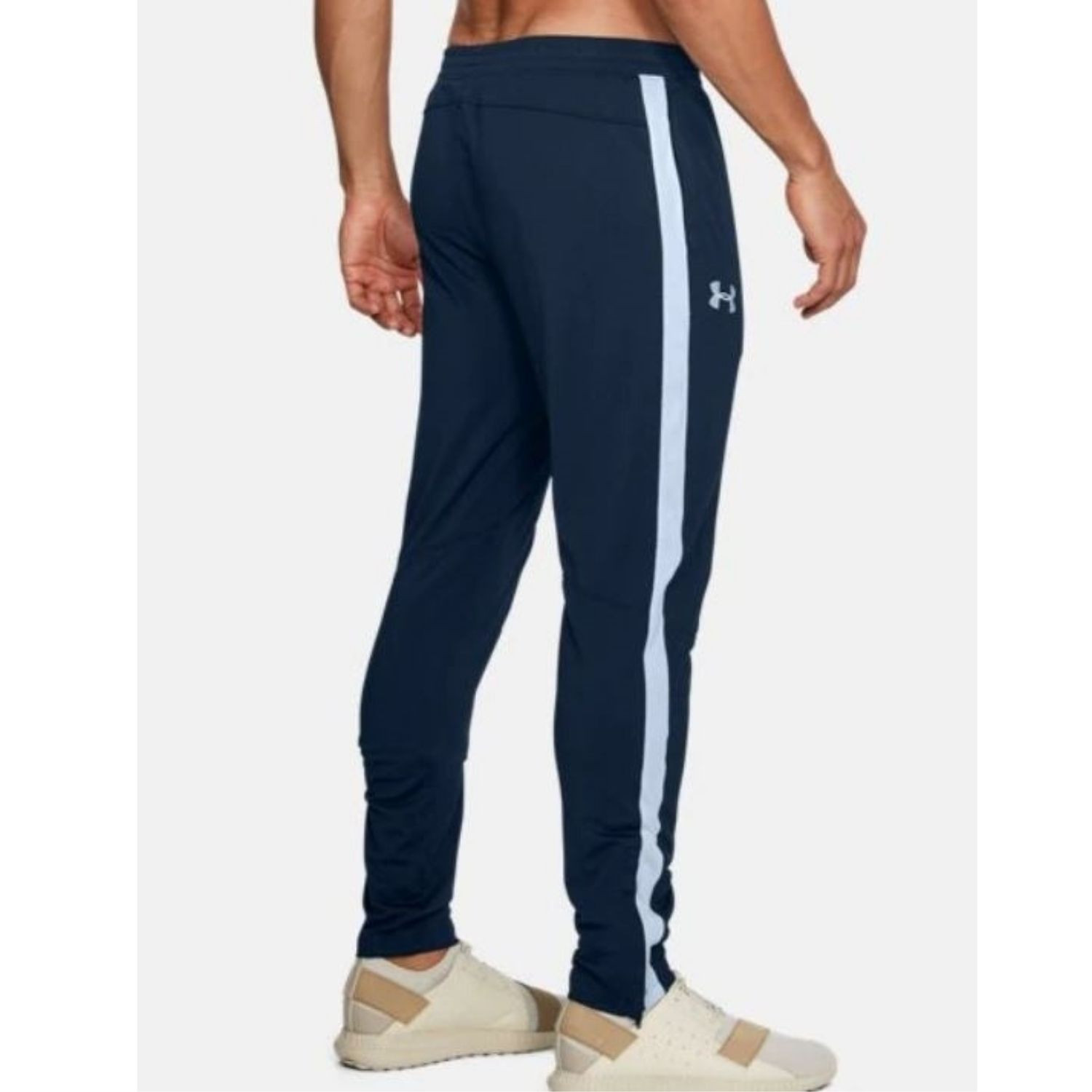 Tepláky UNDER ARMOUR Sportstyle Pique Track Pant modré - Tepláky - 3