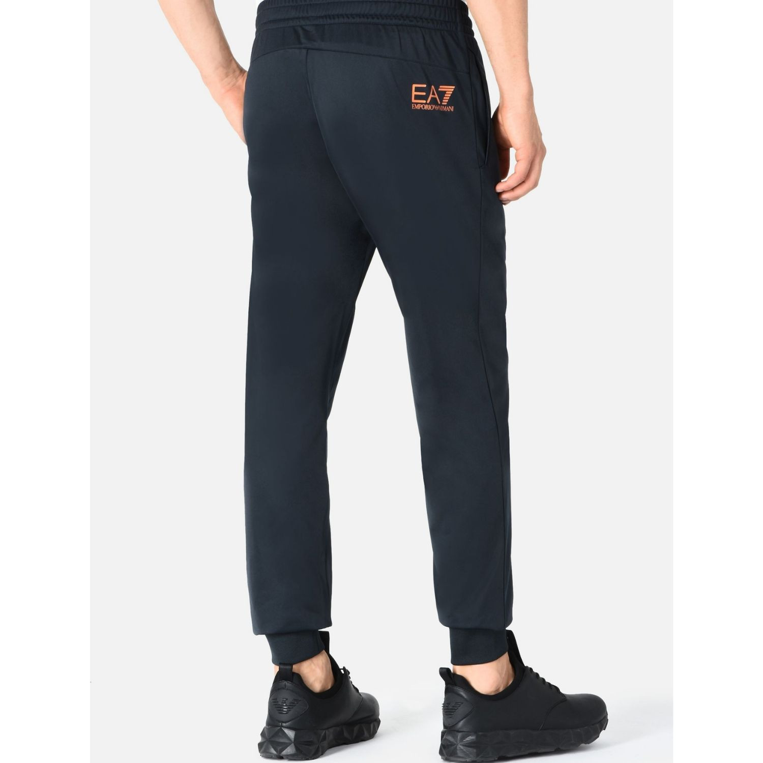 Tepláky EMPORIO ARMANI EA7 Man Jersey Trousers - tmavomodré - Tepláky - 2