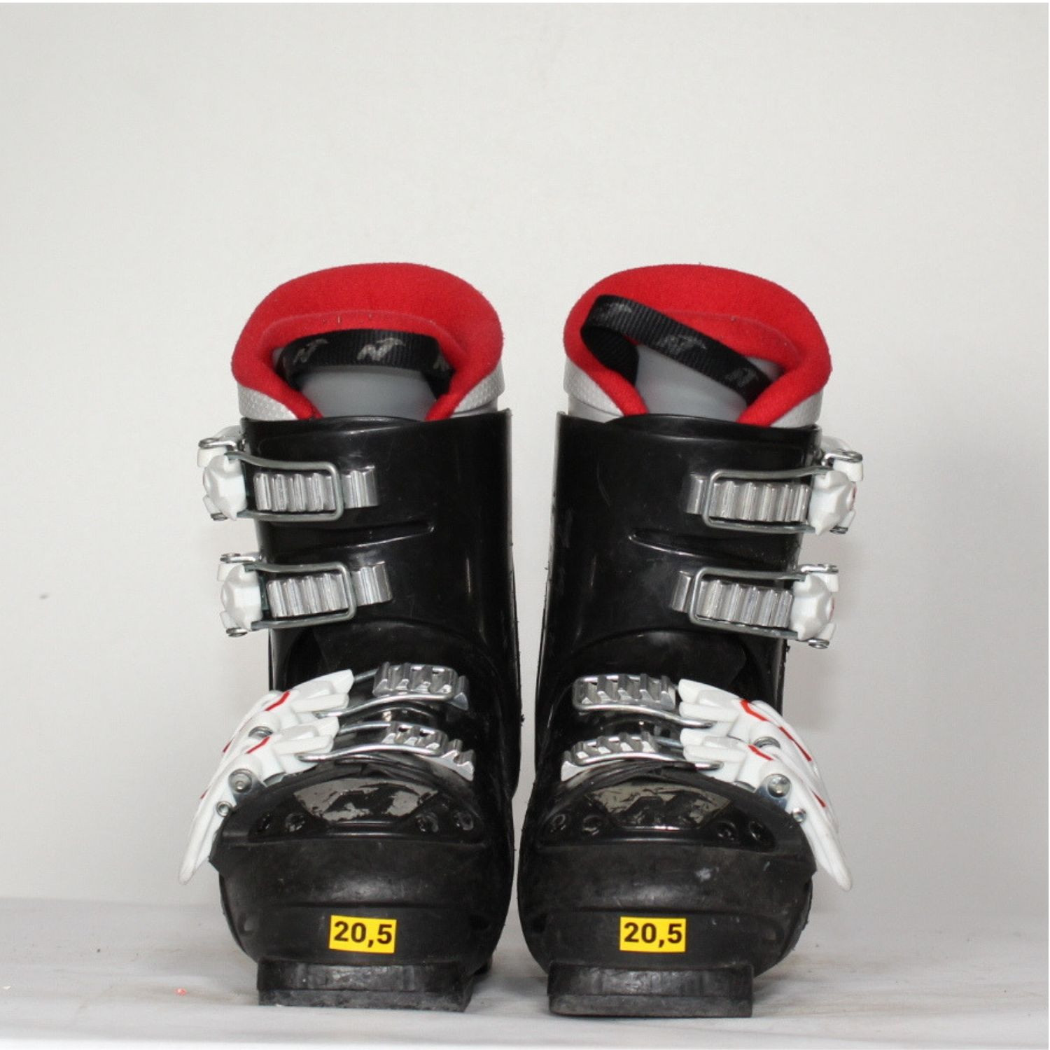 Jazdené bazárové lyžiarky NORDICA GP TJ Black/red - Detské lyžiarky - 2