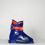 Jazdené bazárové lyžiarky Salomon Blue/red