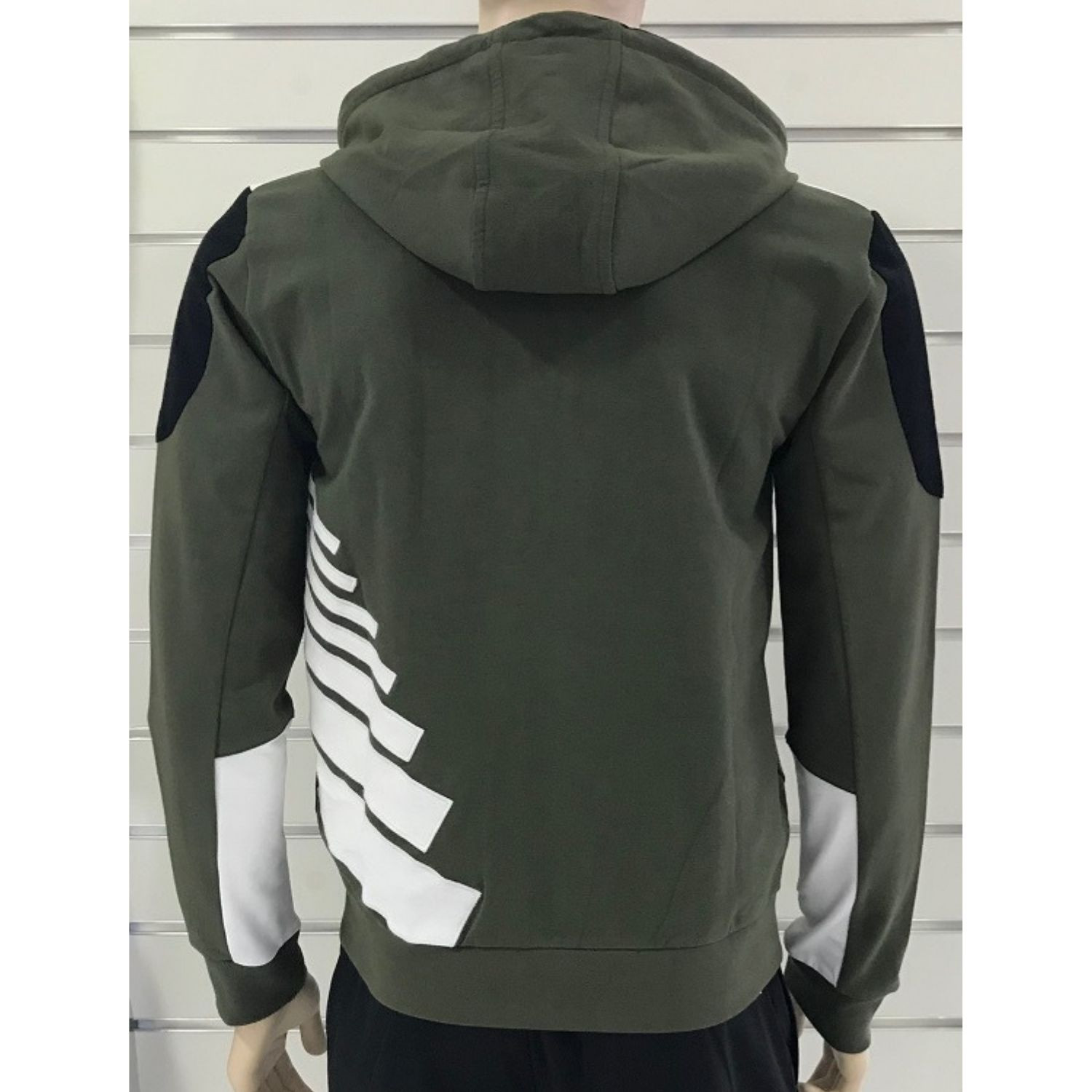 Mikina EMPORIO ARMANI EA7 Train Tritonal Plus M Hoodie FZ - Mikiny s kapucňou - 2