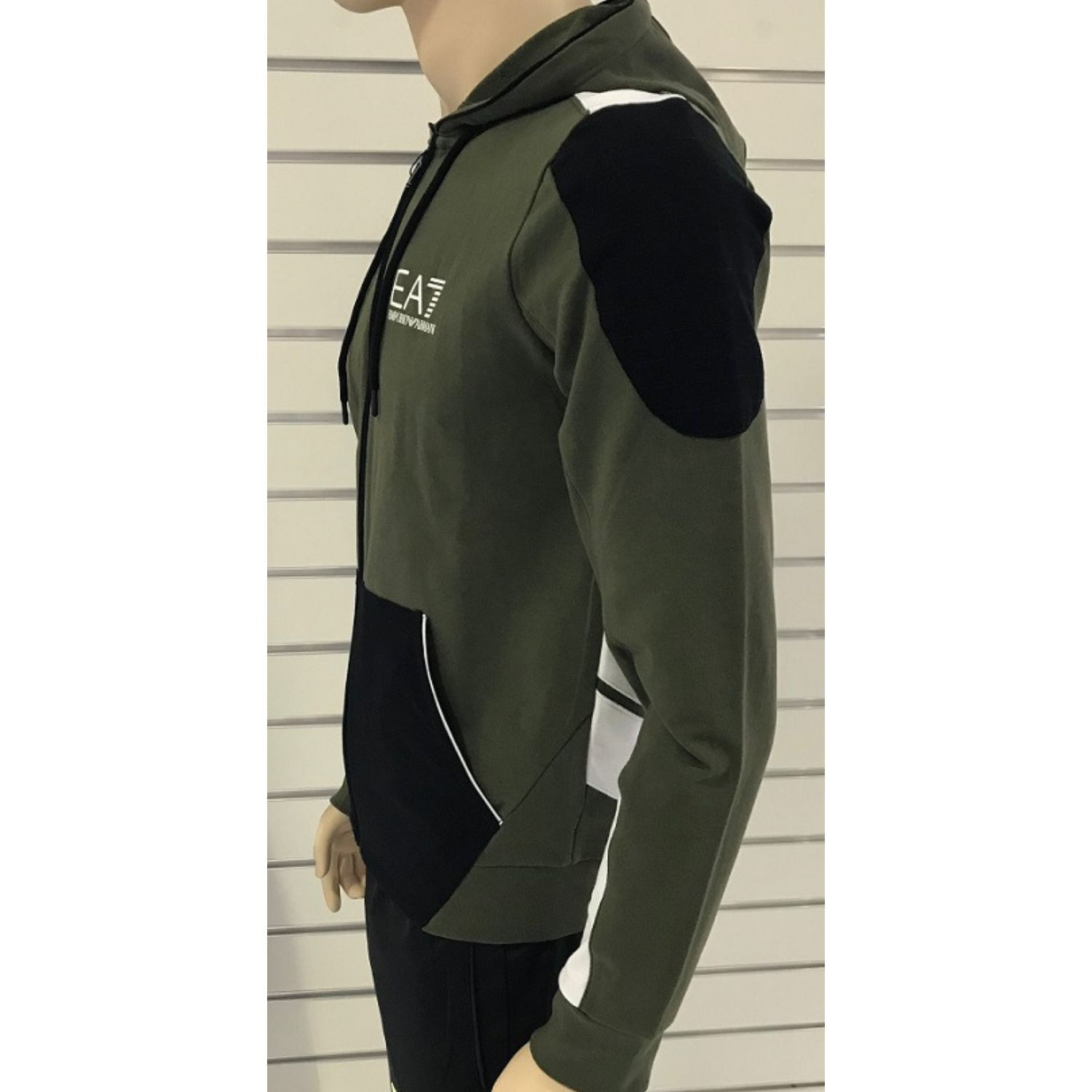 Mikina EMPORIO ARMANI EA7 Train Tritonal Plus M Hoodie FZ - Mikiny s kapucňou - 3
