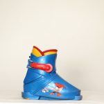 Jazdené bazárové lyžiarky Salomon Superman Blue