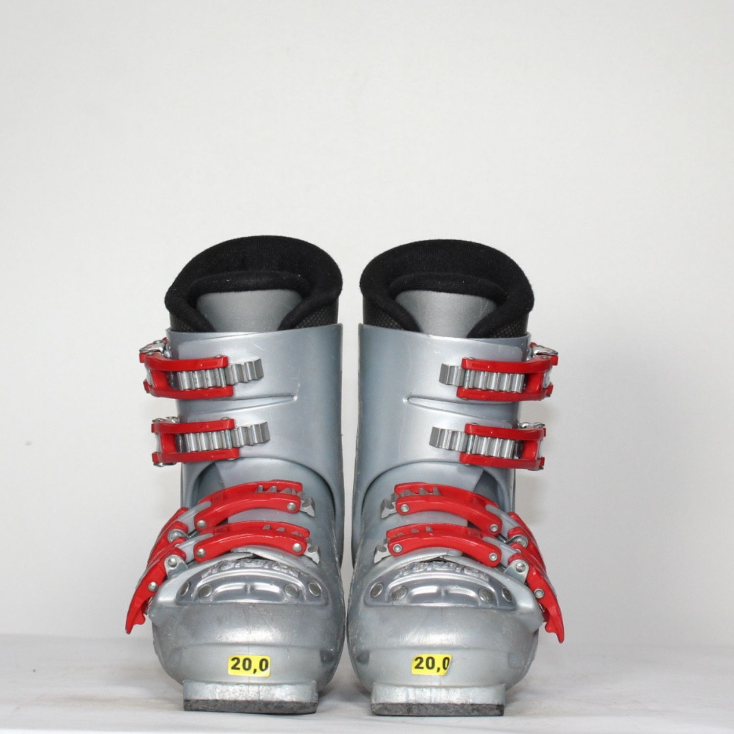 Jazdené bazárové lyžiarky NORDICA GP TJ Grey/Red - Detské lyžiarky - 2