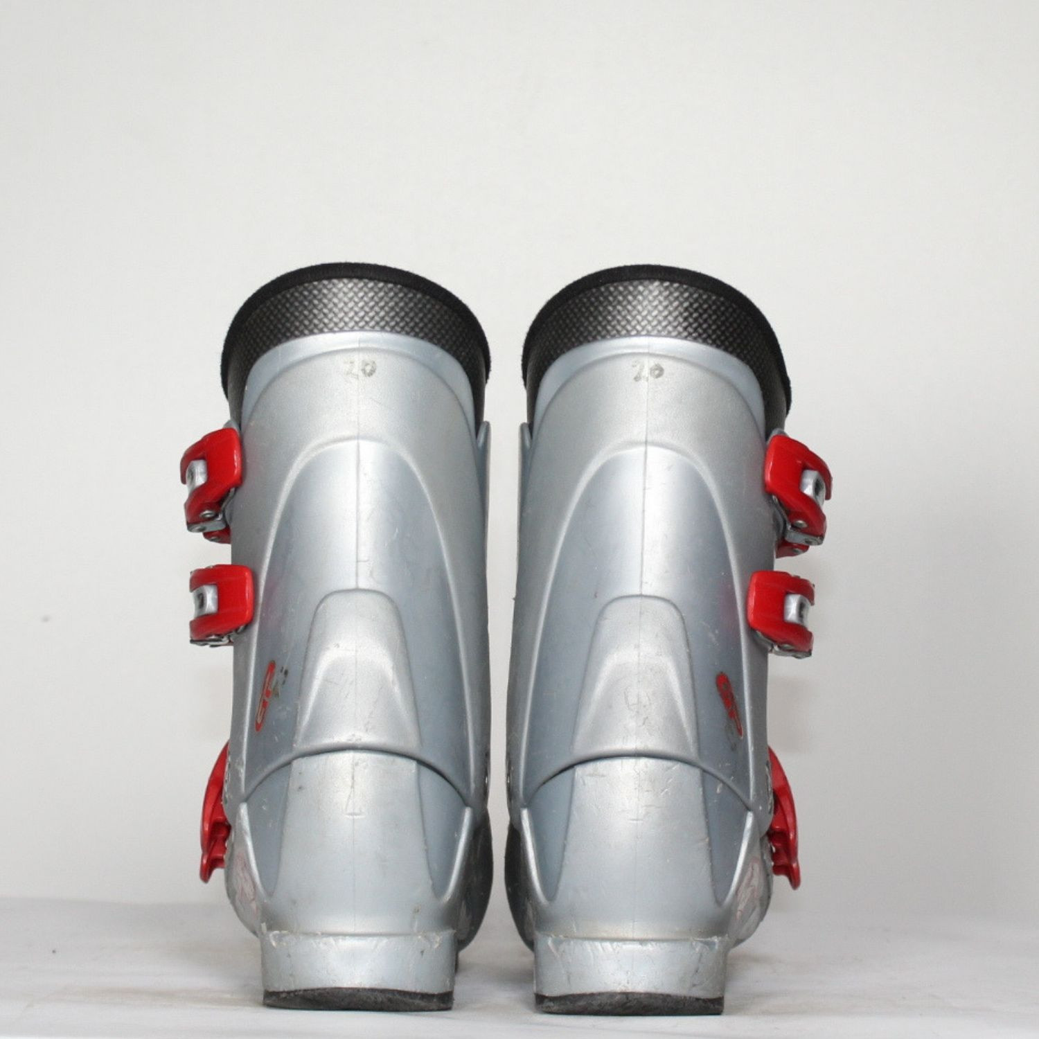 Jazdené bazárové lyžiarky NORDICA GP TJ Grey/Red - Detské lyžiarky - 3