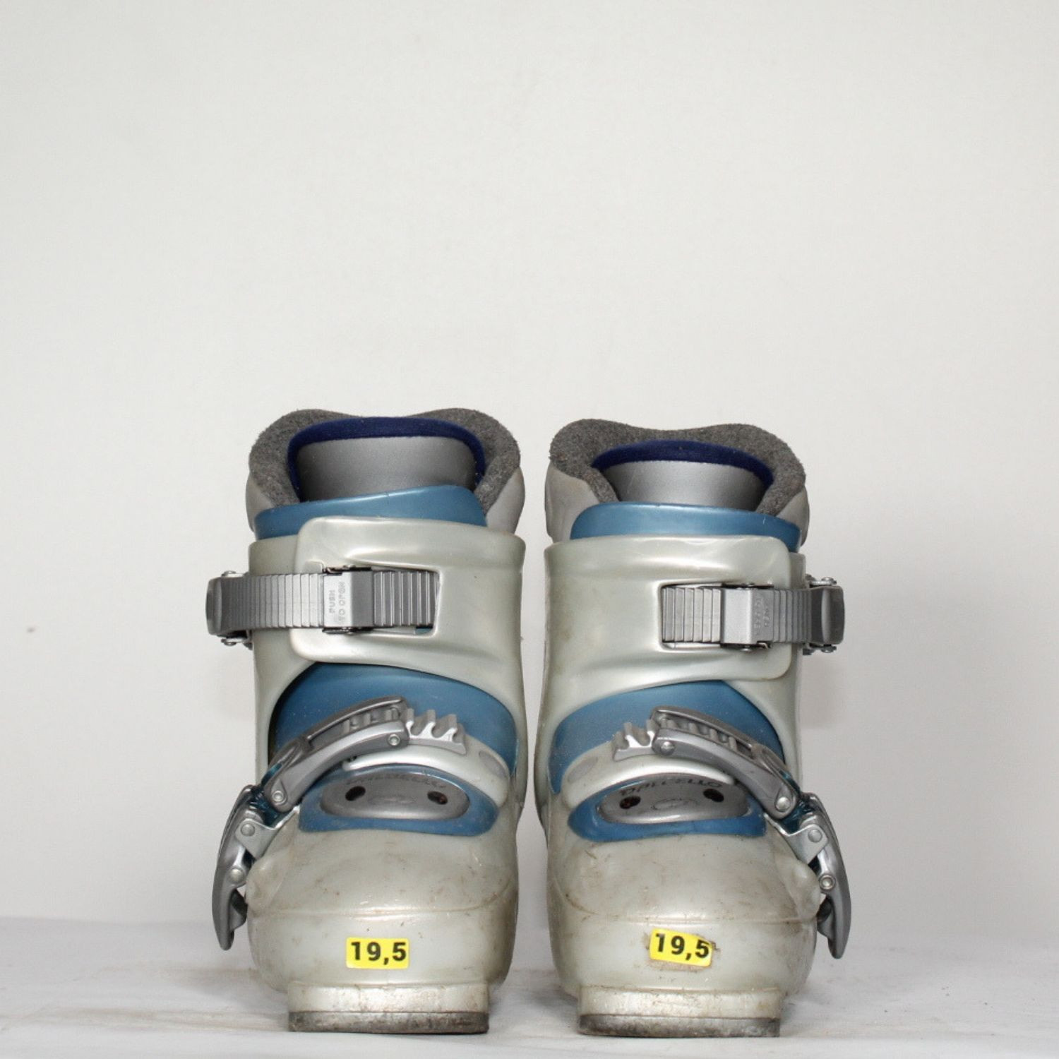 Jazdené bazárové lyžiarky DALBELLO Gaia Grey/Blue - Detské lyžiarky - 2