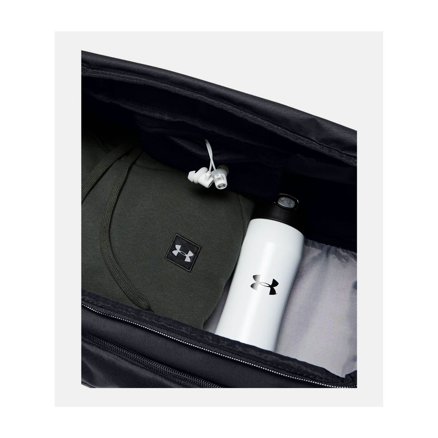 UNDER ARMOUR Undeniable Duffle 4.0 SM Black/Black/Silver - Športové tašky - 4