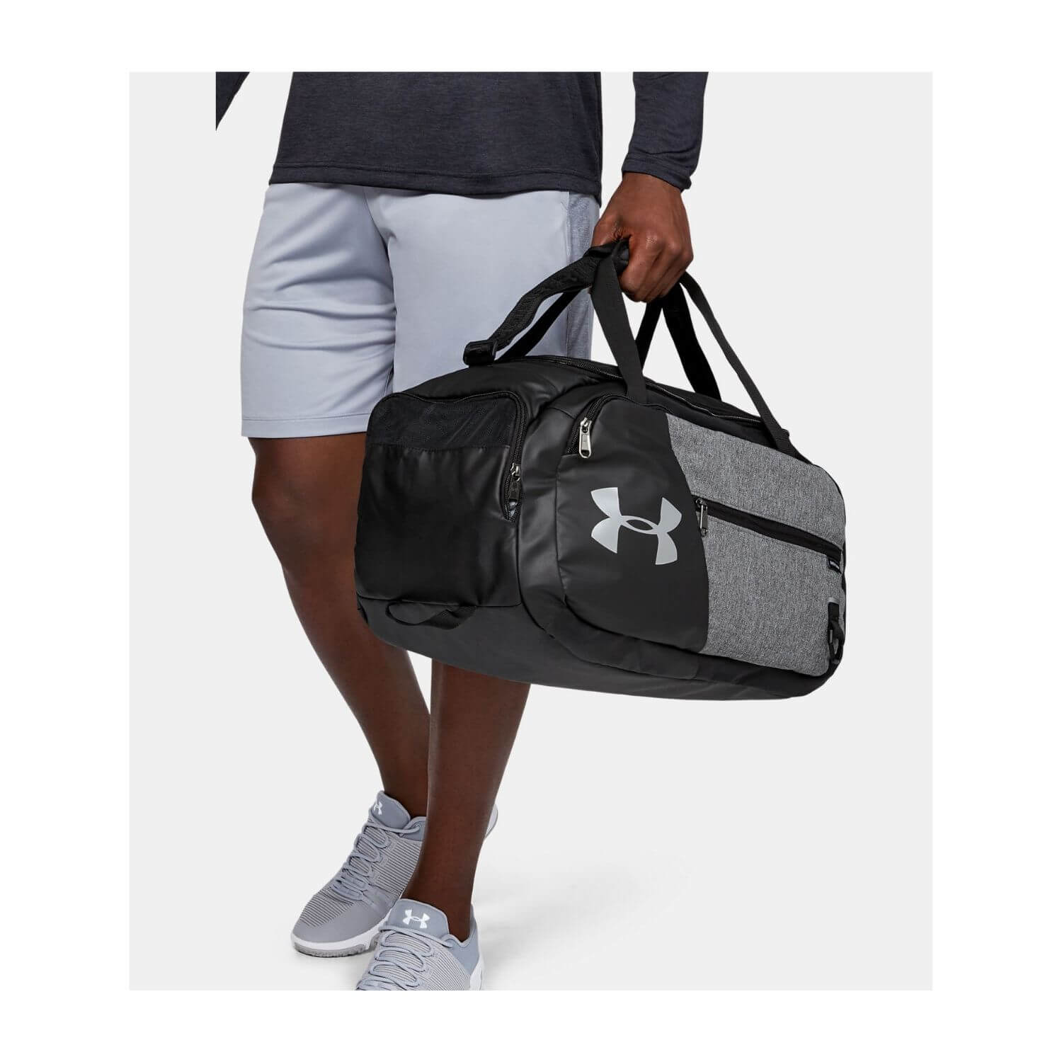 Športová taška UNDER ARMOUR Undeniable Duffle 4.0 SM Graphite - Športové tašky - 2
