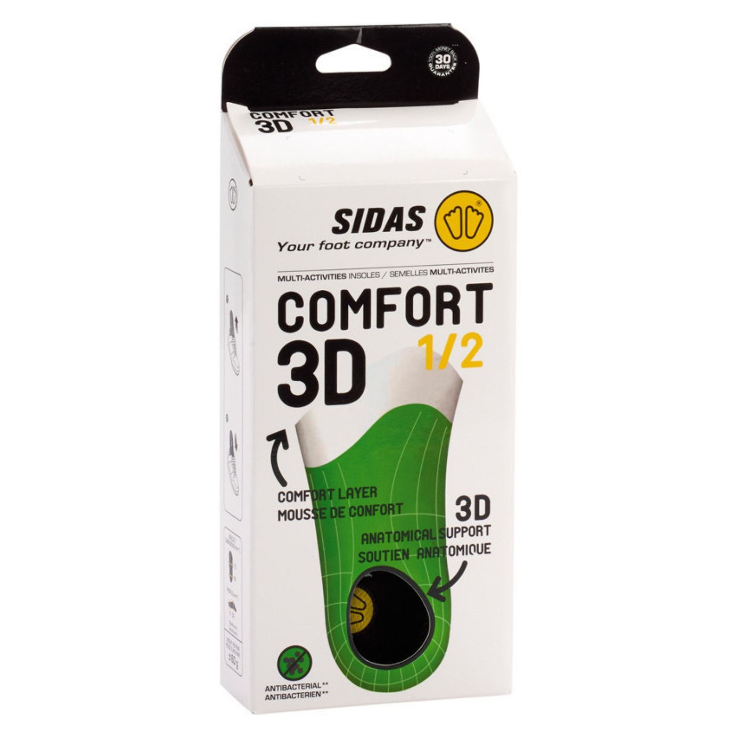 Vložky SIDAS Comfort 3D 1/2 - Vložky do topánok - 5
