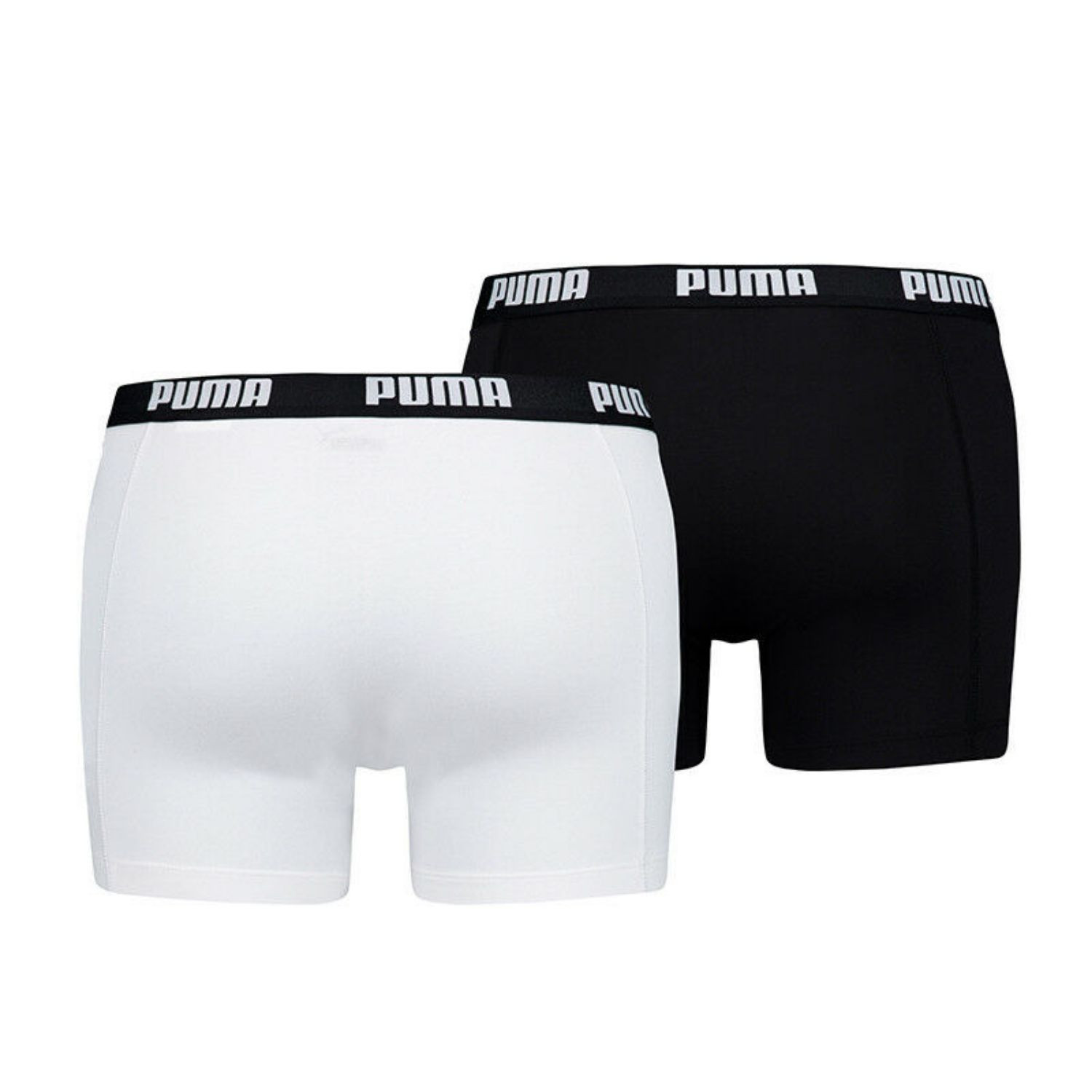 Boxerky Puma Boxer White/Black 2-pack - Spodná bielizeň - 2