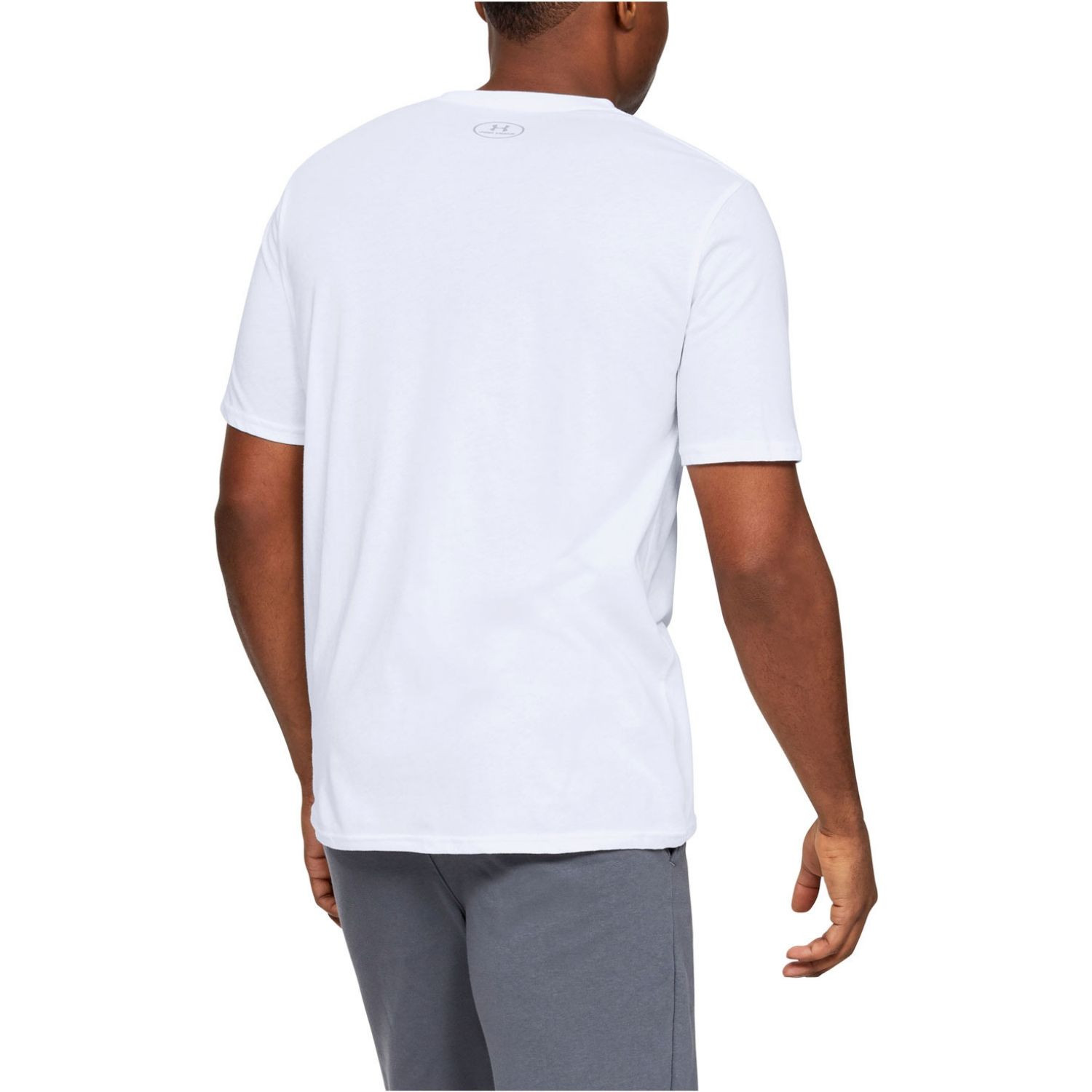Tričko UNDER ARMOUR Boxed Sportstyle SS White - OBLEČENIE - 3