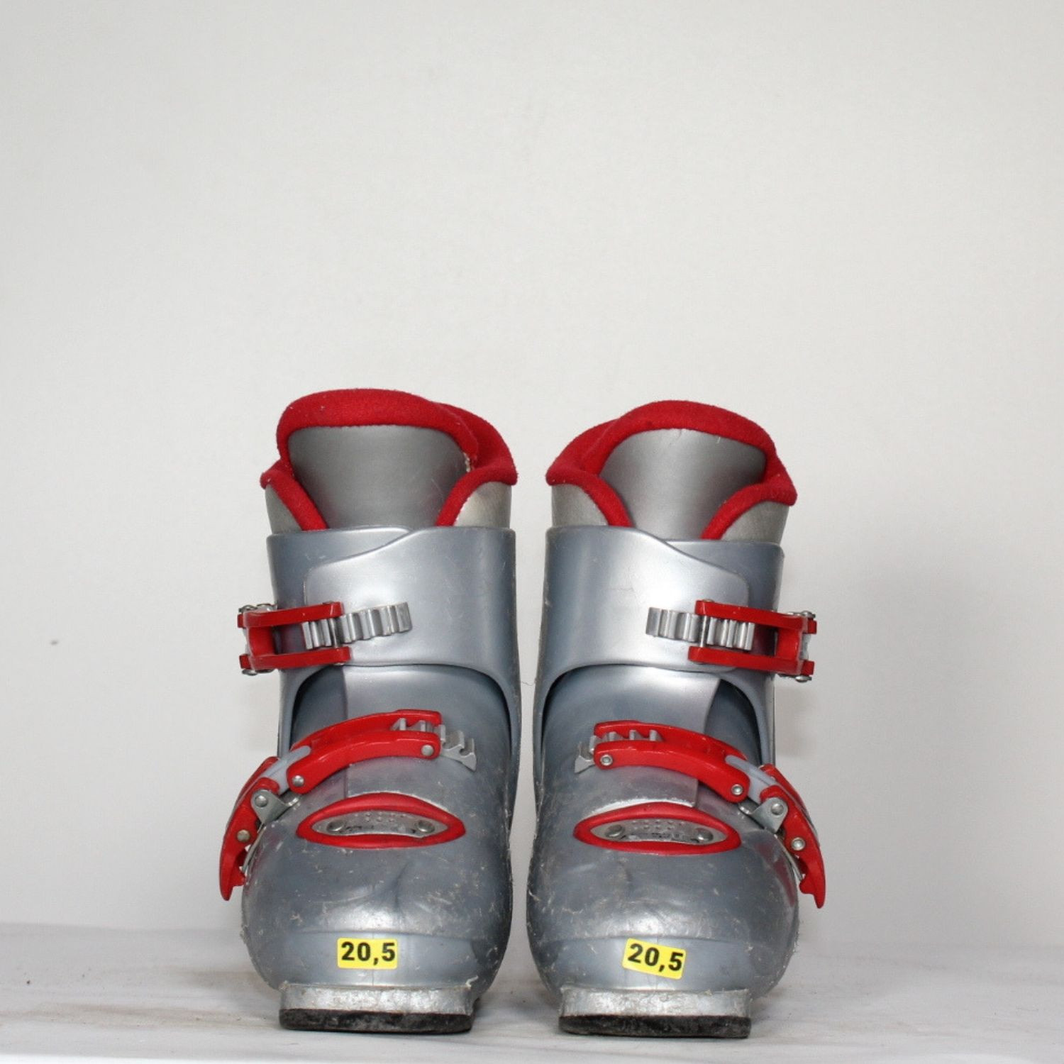 Jazdené bazárové lyžiarky NORDICA GP TJ Grey/Red II - Detské lyžiarky - 2