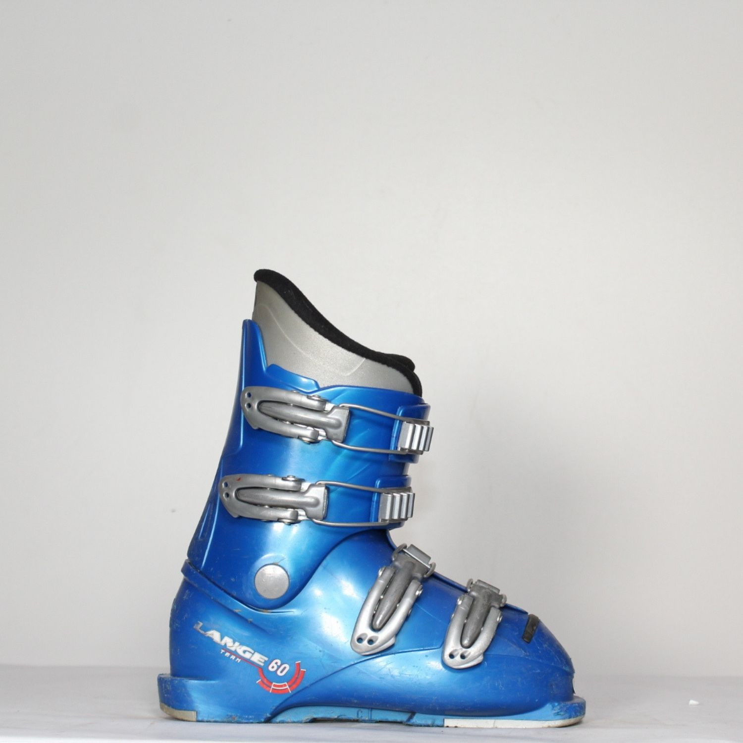 Jazdené bazárové lyžiarky LANGE 60 Team Blue/Grey - Detské lyžiarky - 1
