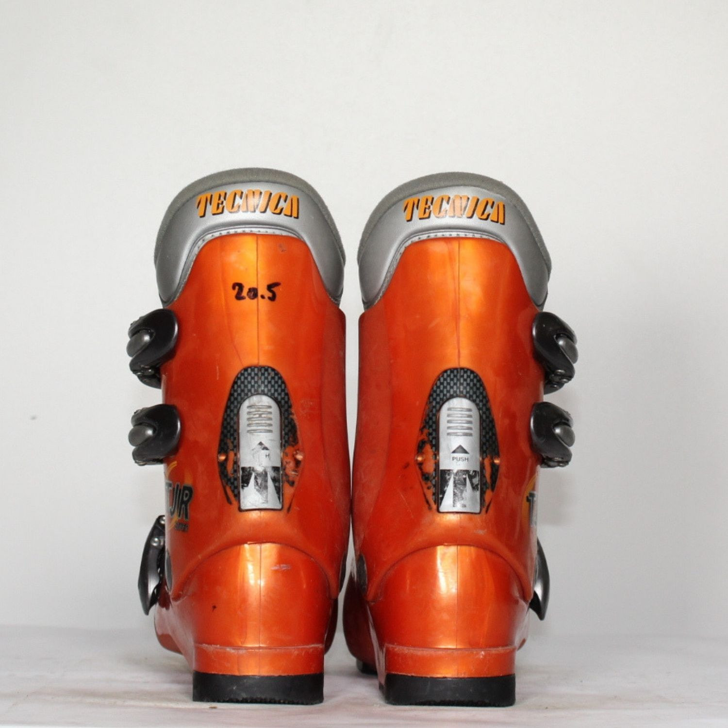 Jazdené bazárové lyžiarky TECNICA TJR 3 Super Orange - Detské lyžiarky - 3