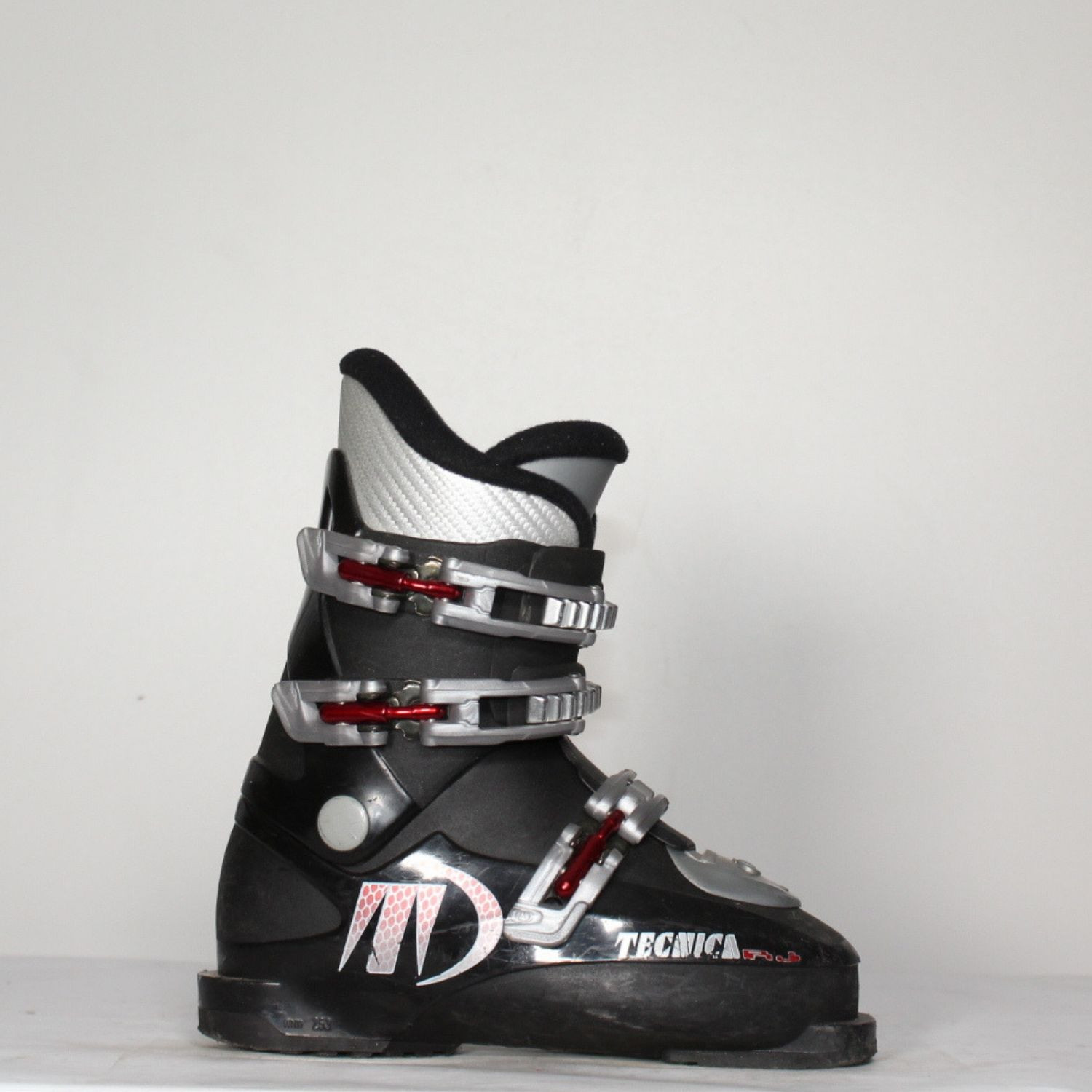Jazdené bazárové lyžiarky TECNICA RJ Black - Detské lyžiarky - 1