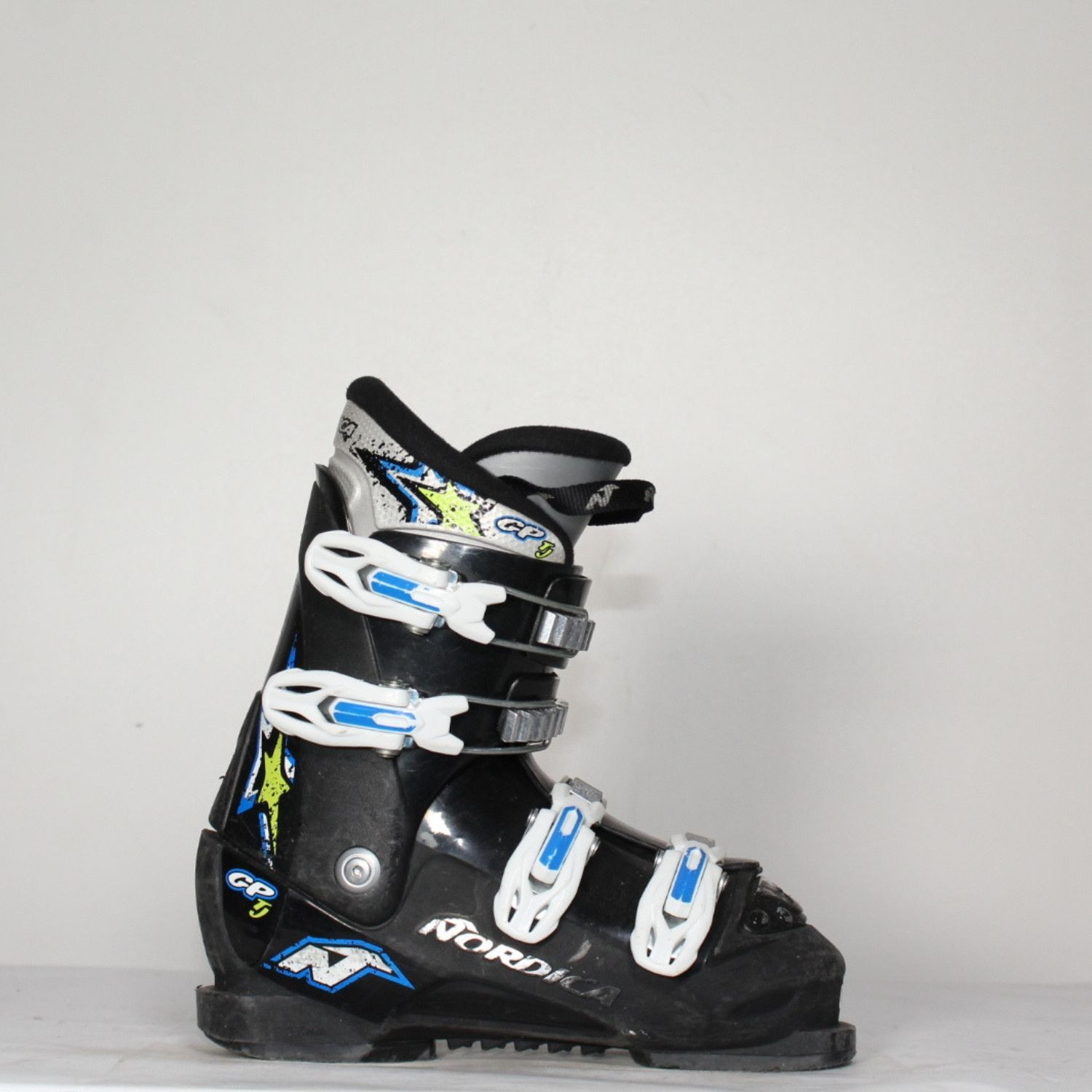 Jazdené bazárové lyžiarky NORDICA GP TJ 4 Black - Detské lyžiarky - 1