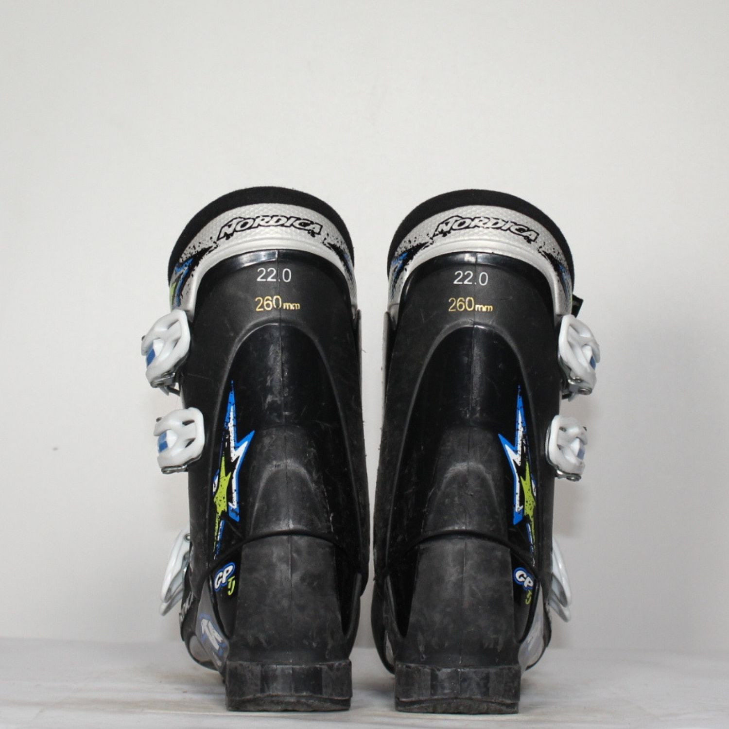 Jazdené bazárové lyžiarky NORDICA GP TJ 4 Black - Detské lyžiarky - 3