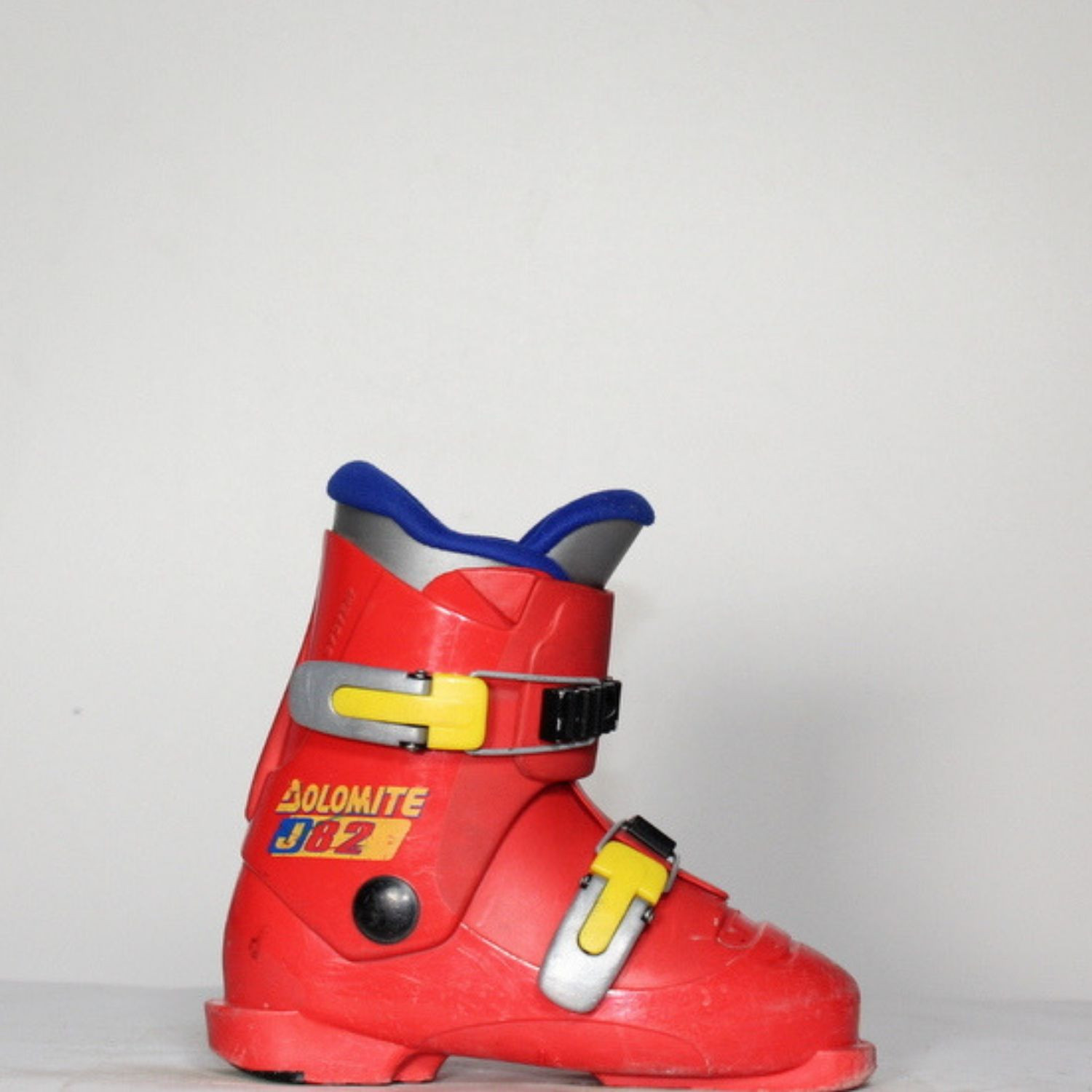Jazdené bazárové lyžiarky Dolomite J82 red - Detské lyžiarky - 1