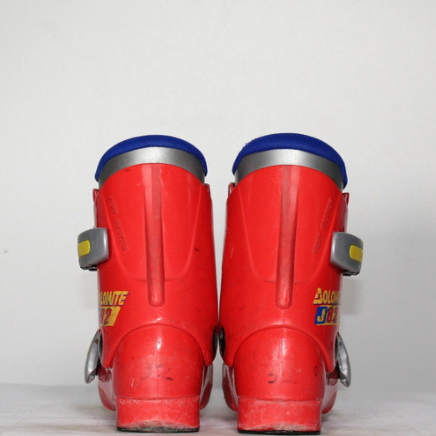 Jazdené bazárové lyžiarky Dolomite J82 red - Detské lyžiarky - 3