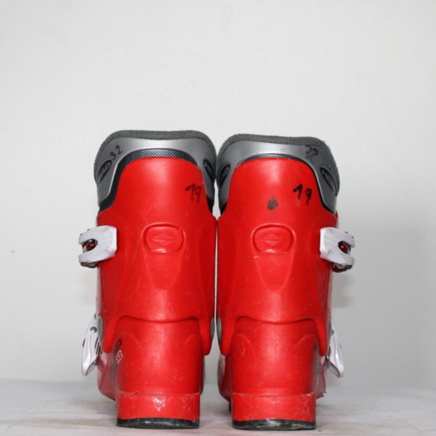Jazdené bazárové lyžiarky HEAD Carve X2 Red - Detské lyžiarky - 3