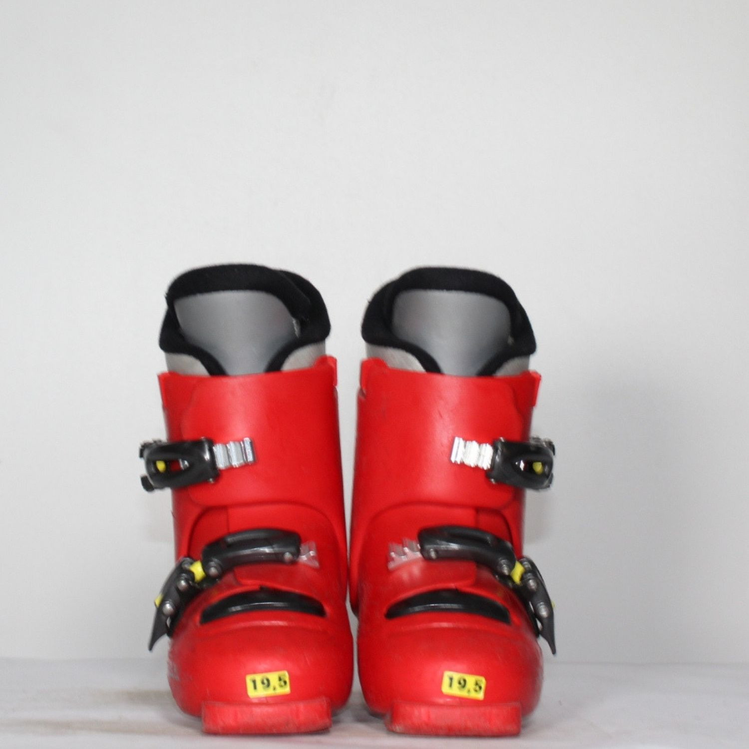 Jazdené bazárové lyžiarky Dolomite J 82 Red/Yellow - Detské lyžiarky - 2