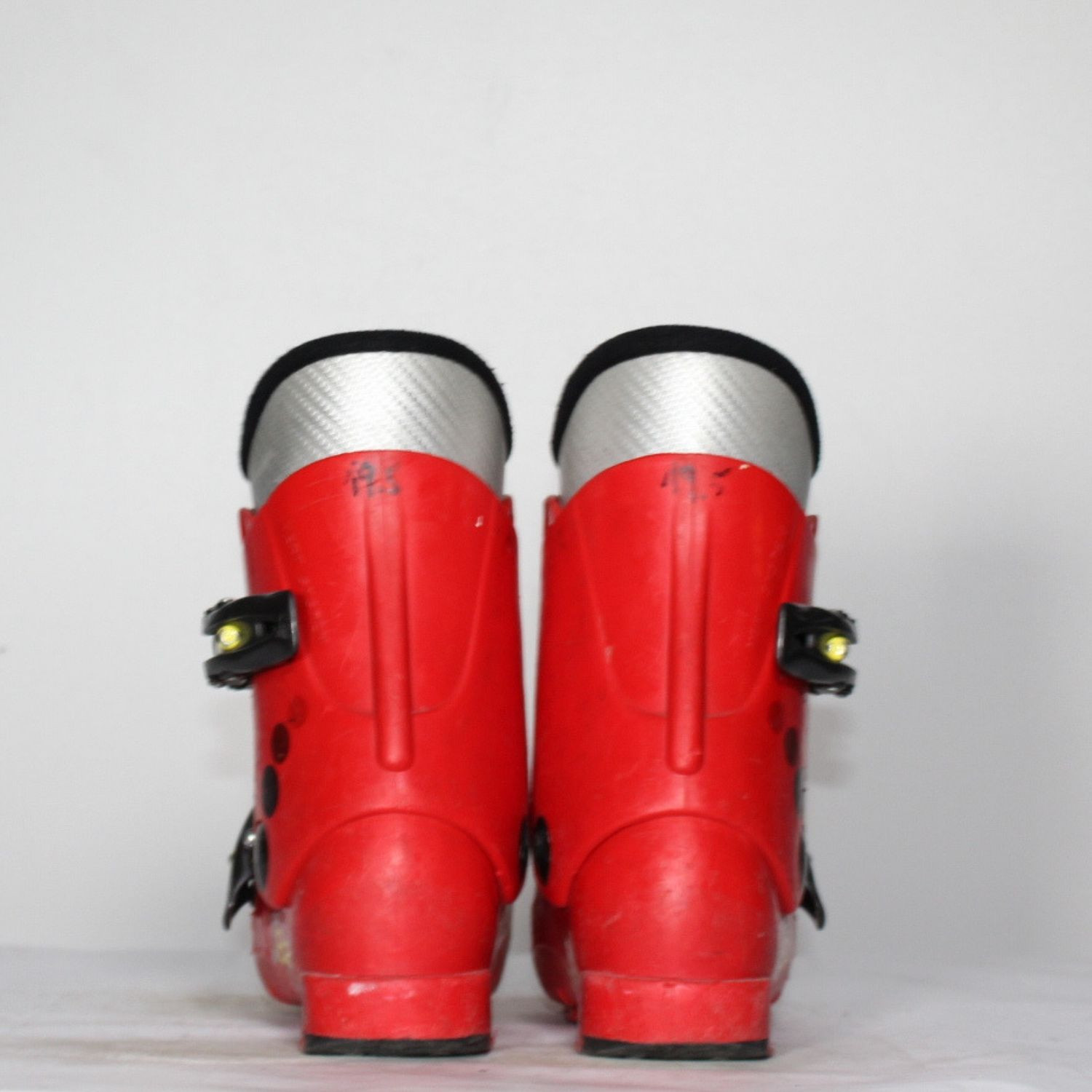 Jazdené bazárové lyžiarky Dolomite J 82 Red/Yellow - Detské lyžiarky - 3