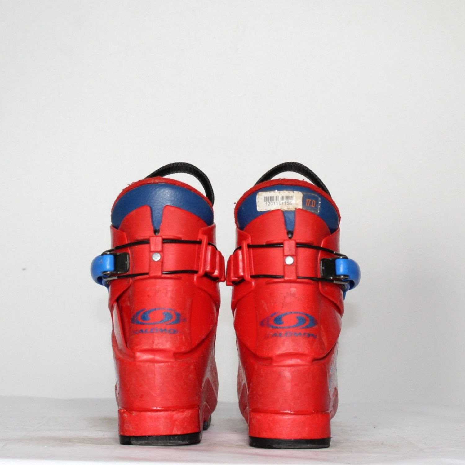 Jazdené bazárové lyžiarky SALOMON Red/Blue - Detské lyžiarky - 3