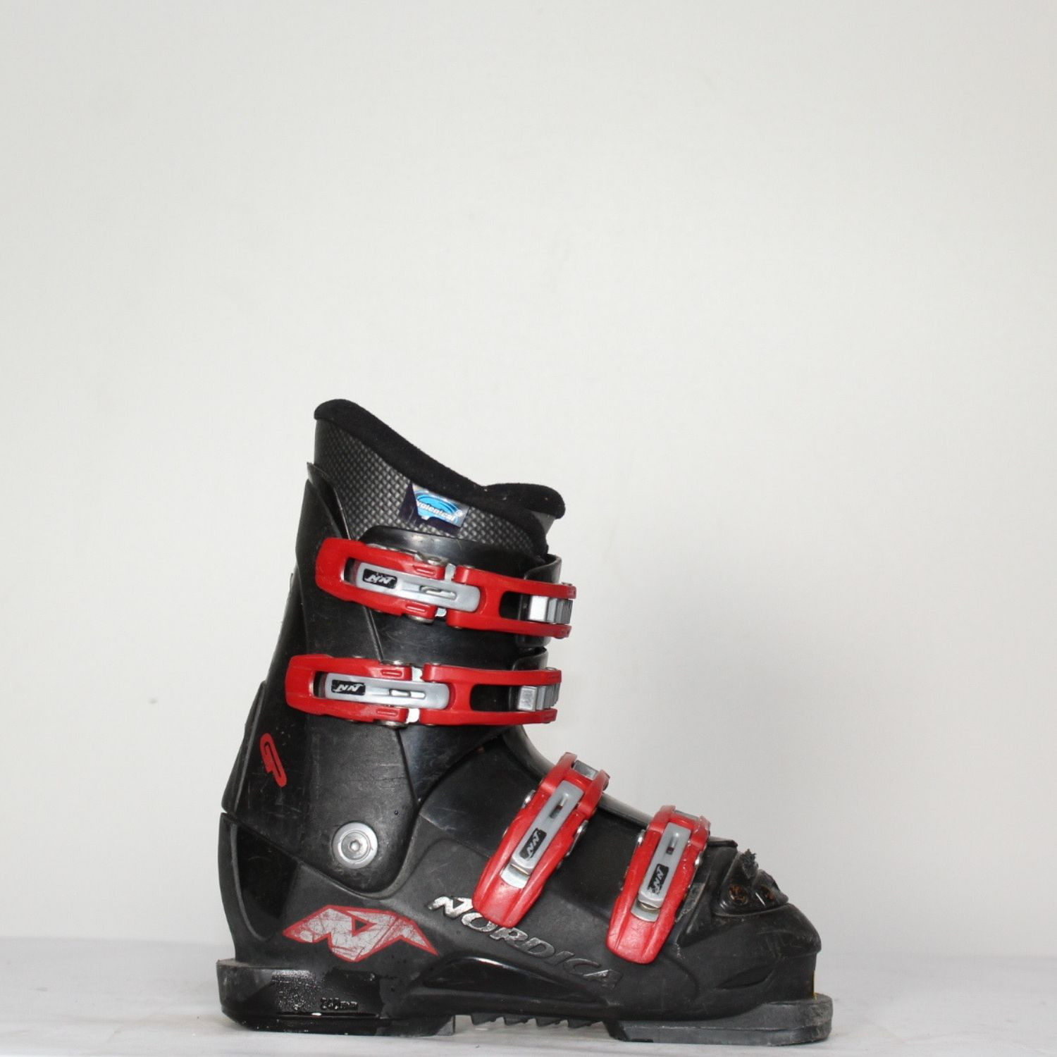 Jazdené bazárové lyžiarky NORDICA GP Black - Detské lyžiarky - 1