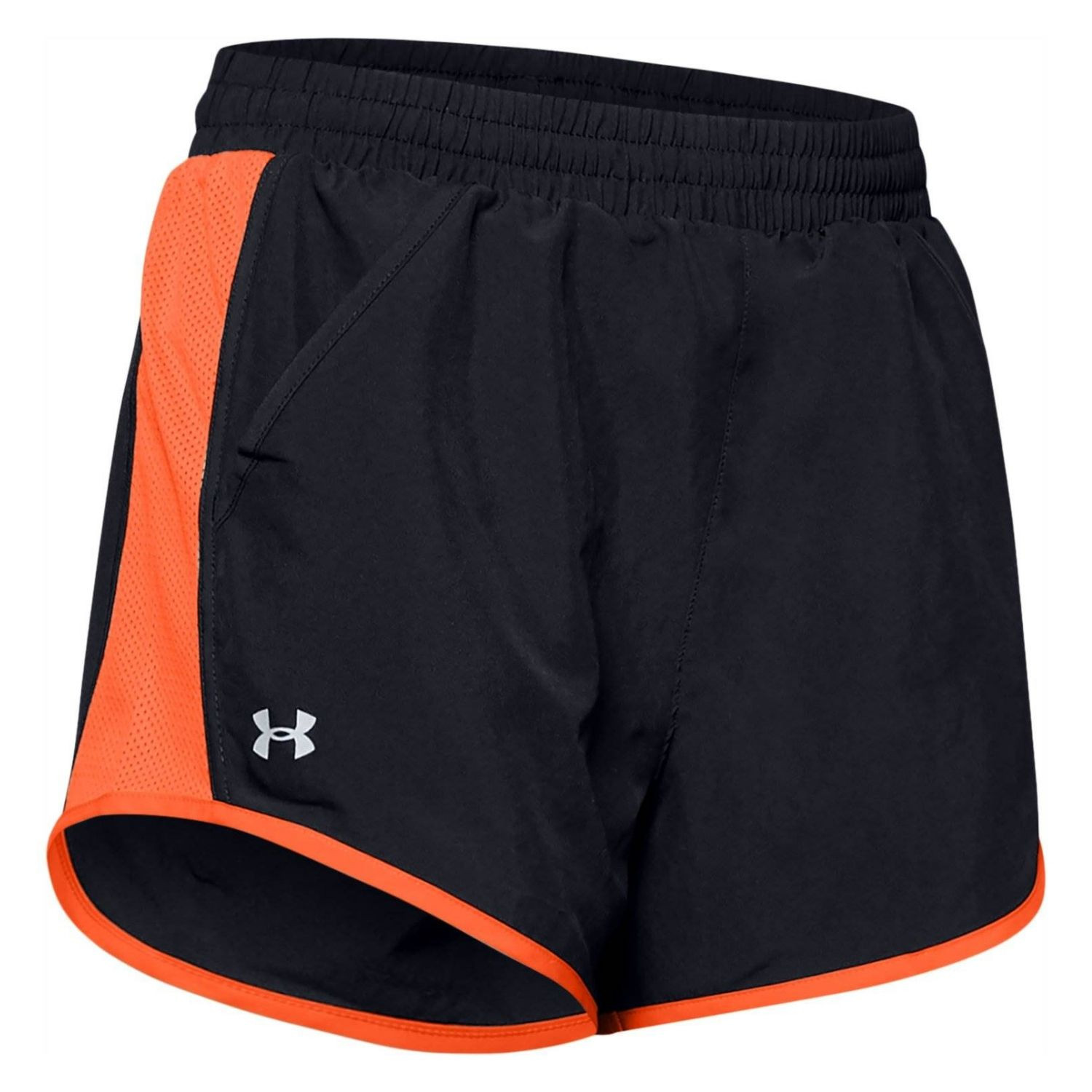 Dámske šortky UNDER ARMOUR Fly By Short Black/Peach Plasma - Dámske kraťasy & šortky & sukne - 5