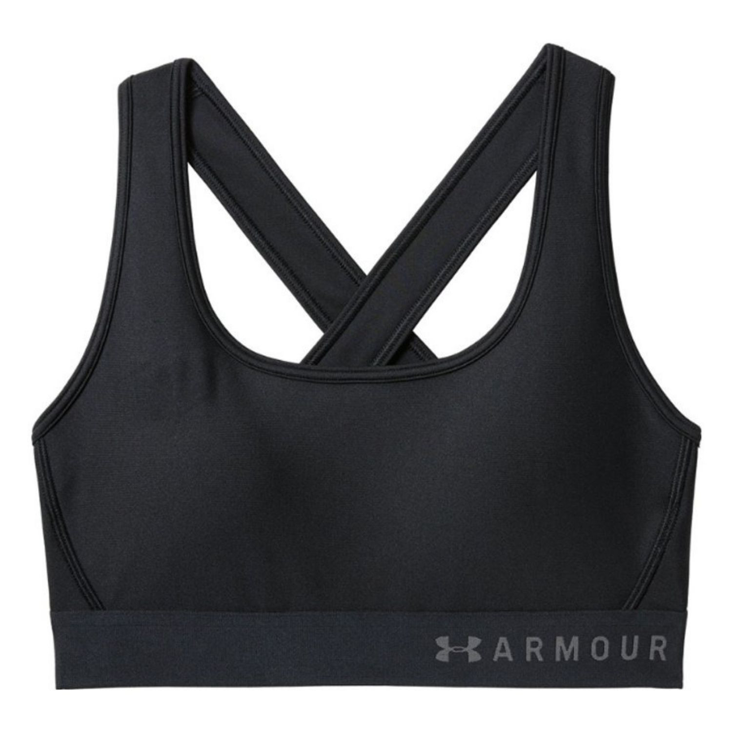 Športová podprsenka UNDER ARMOUR Mid Crossback Black - Športové podprsenky - 3